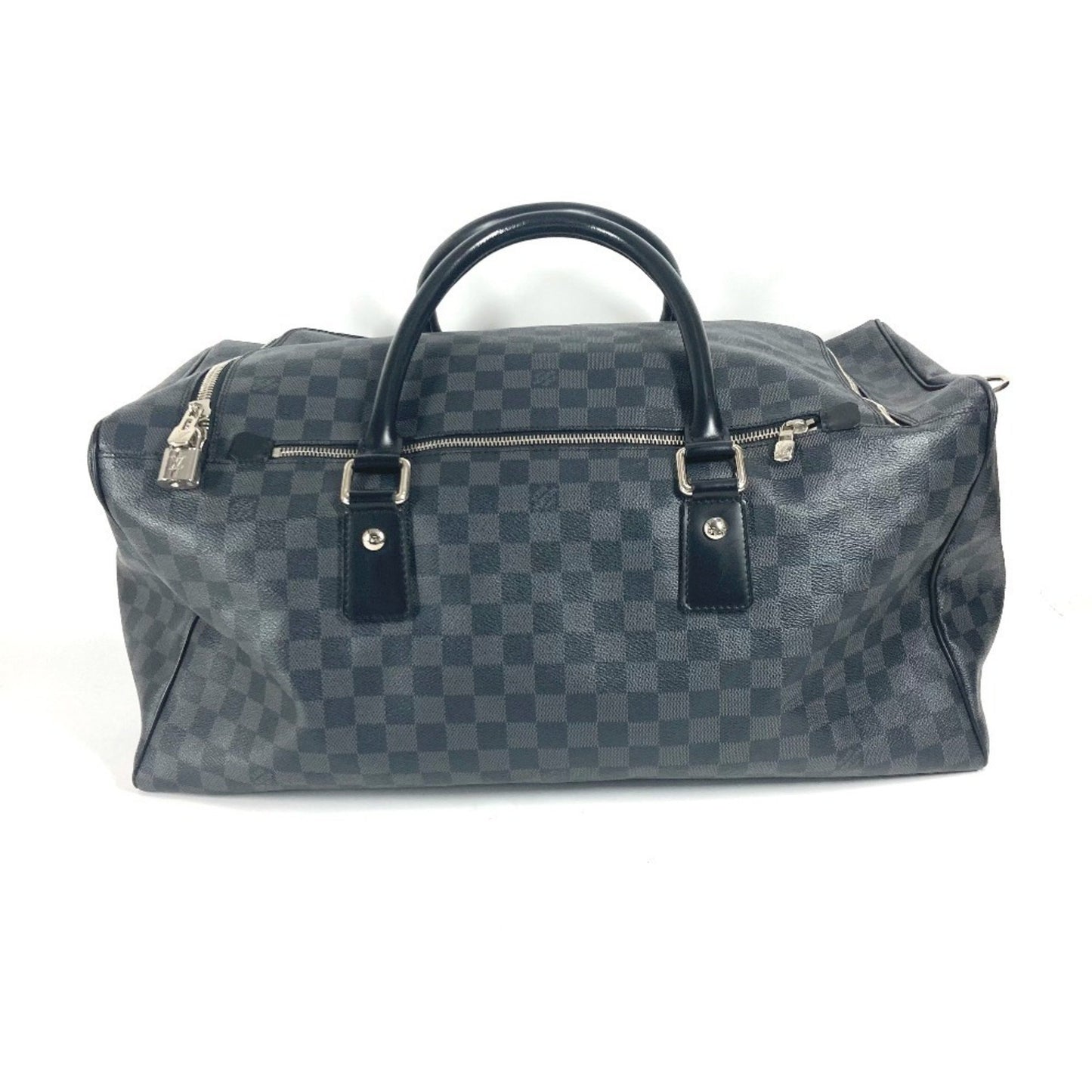 Louis Vuitton Roadster, Black, Canvas, travel