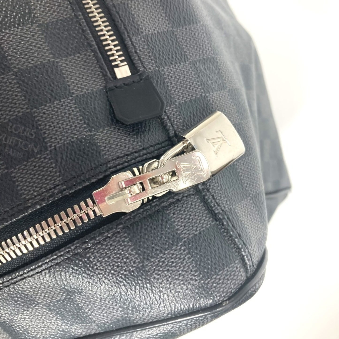Louis Vuitton Roadster, Black, Canvas, travel