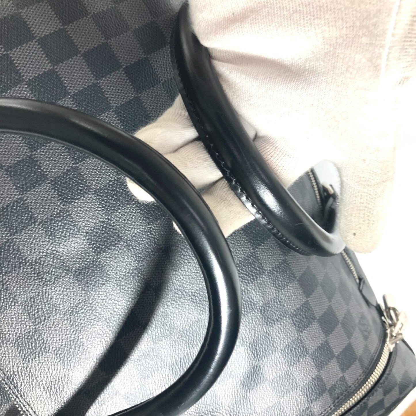 Louis Vuitton Roadster, Black, Canvas, travel