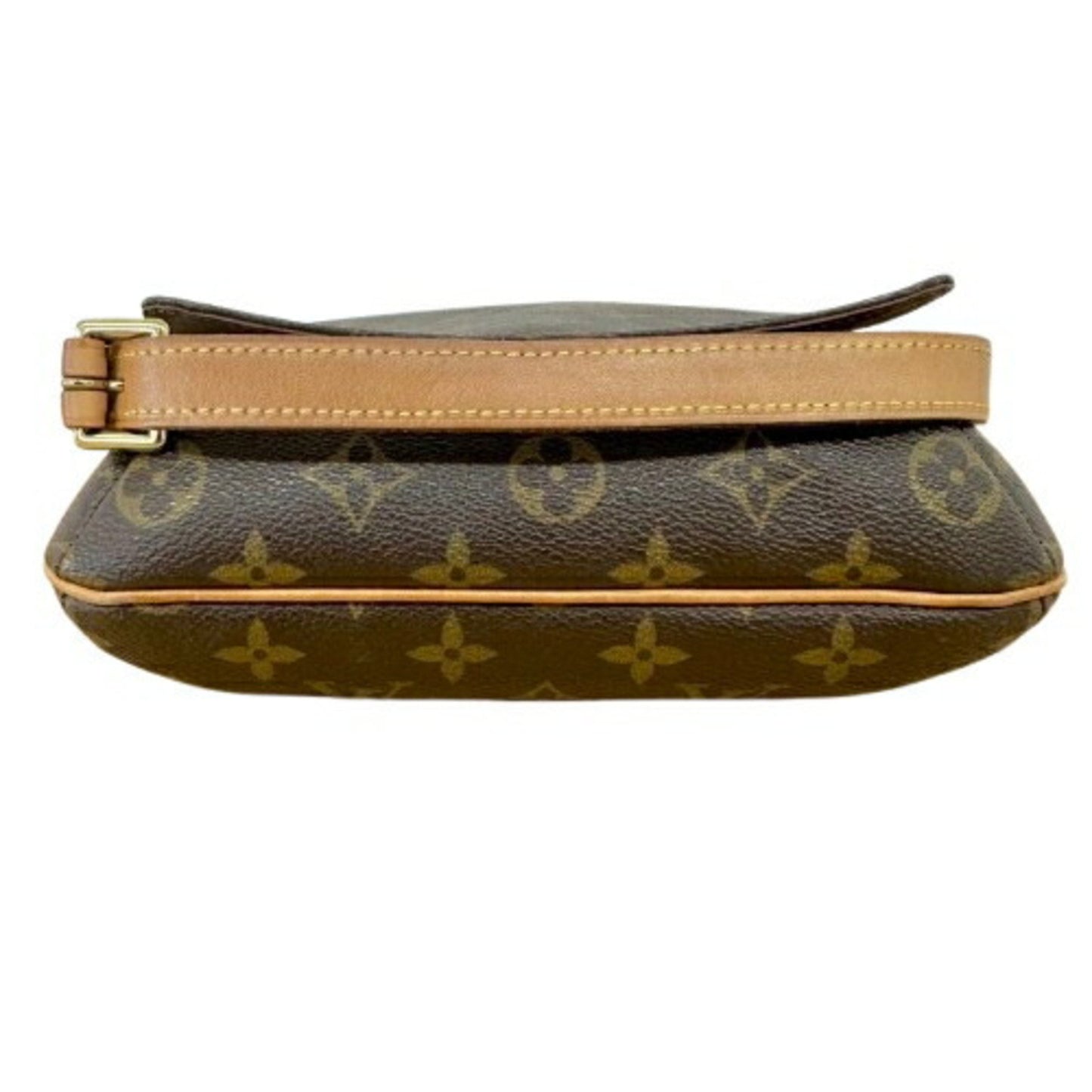 Louis Vuitton Musette Salsa, Brown, Canvas, shoulder