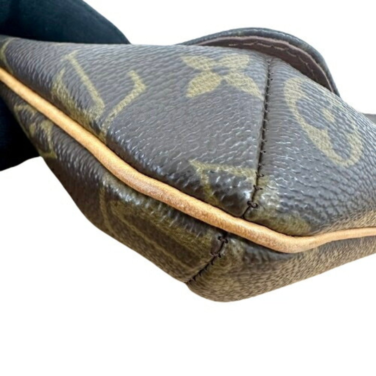 Louis Vuitton Musette Salsa, Brown, Canvas, shoulder