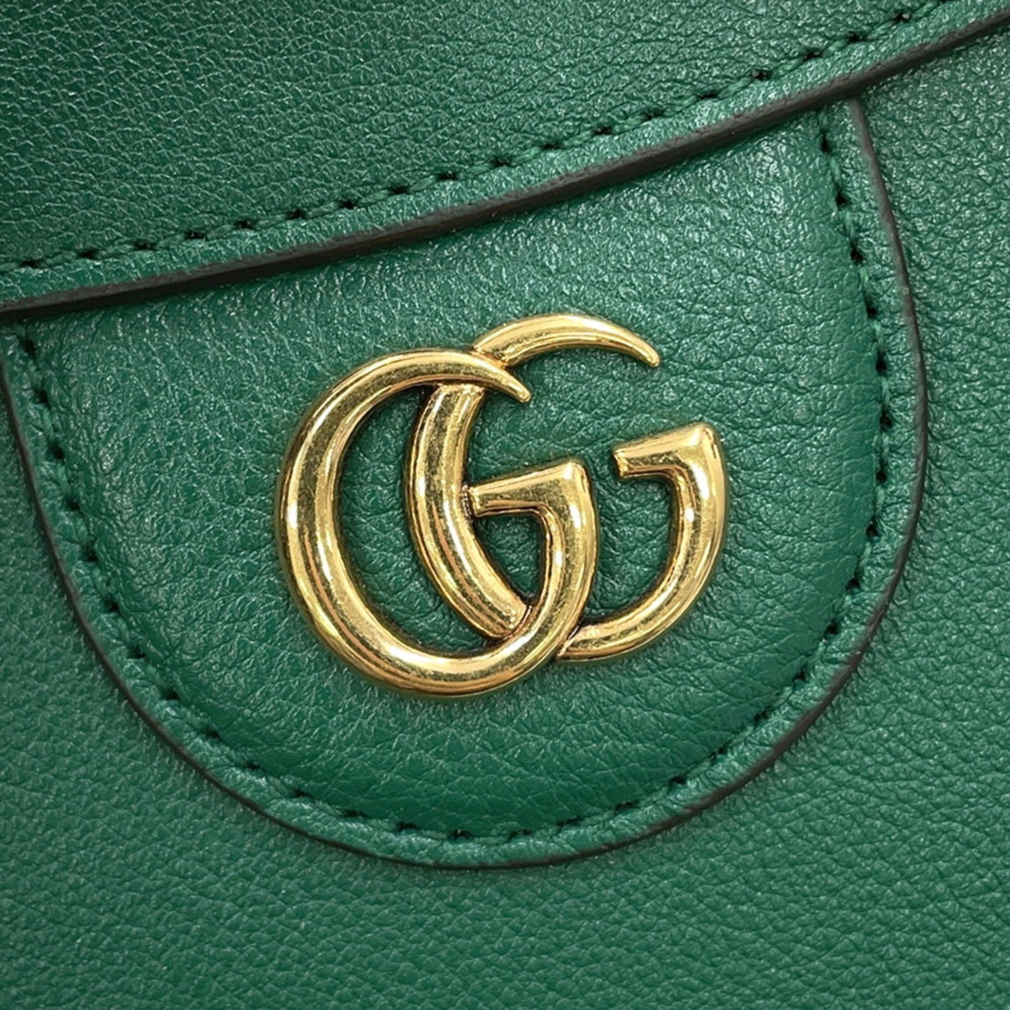 Gucci Diana, Green, Leather, handbag