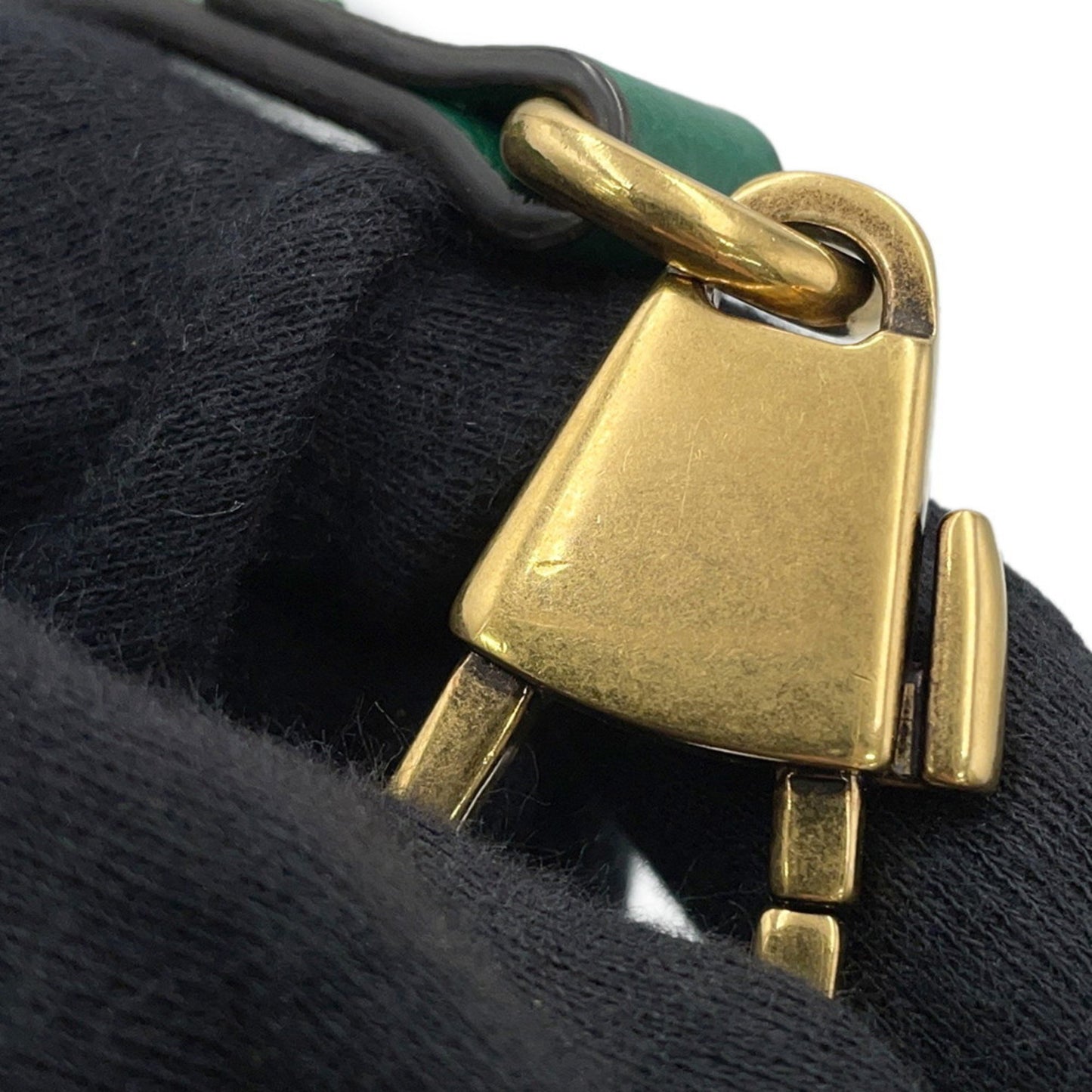 Gucci Diana, Green, Leather, handbag