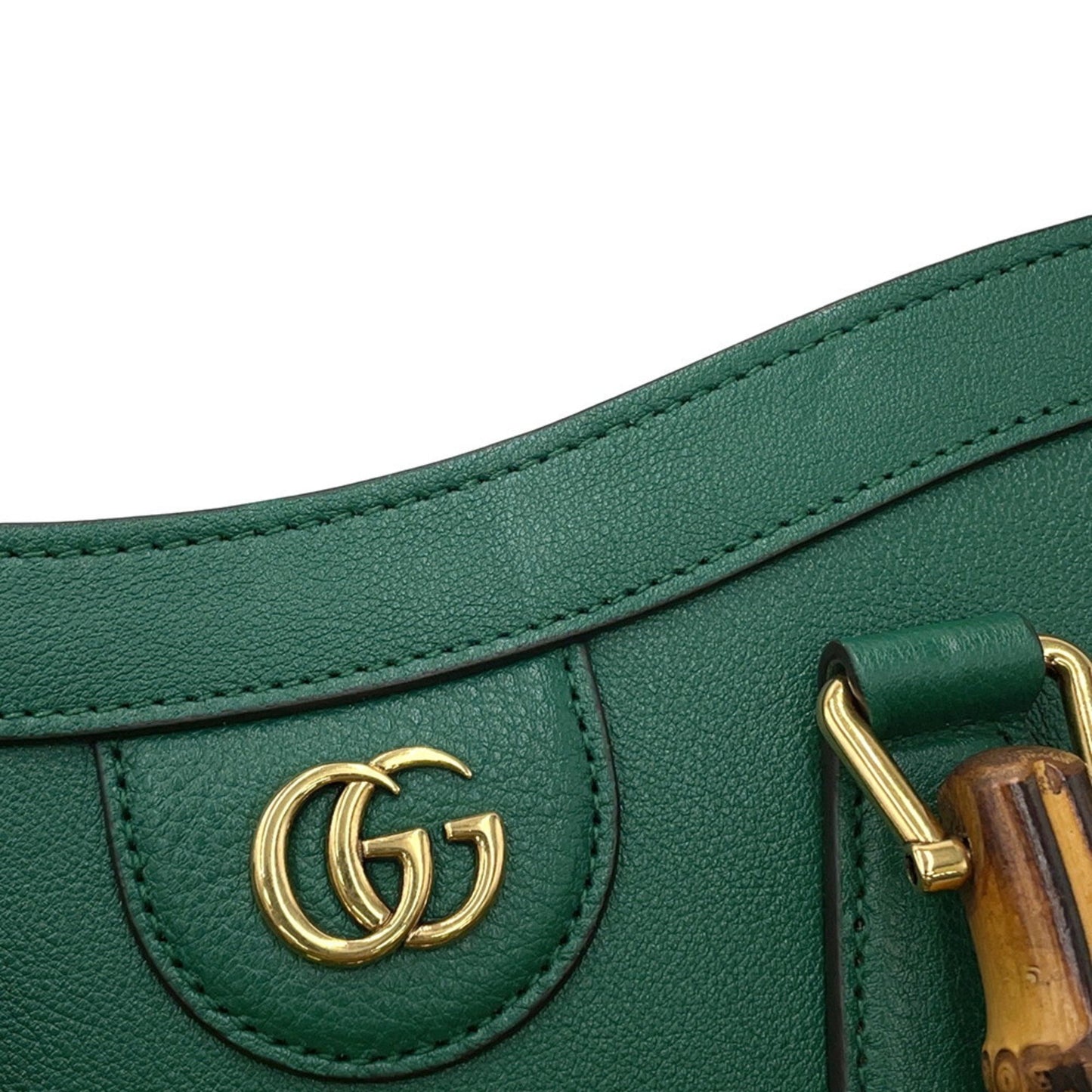 Gucci Diana, Green, Leather, handbag