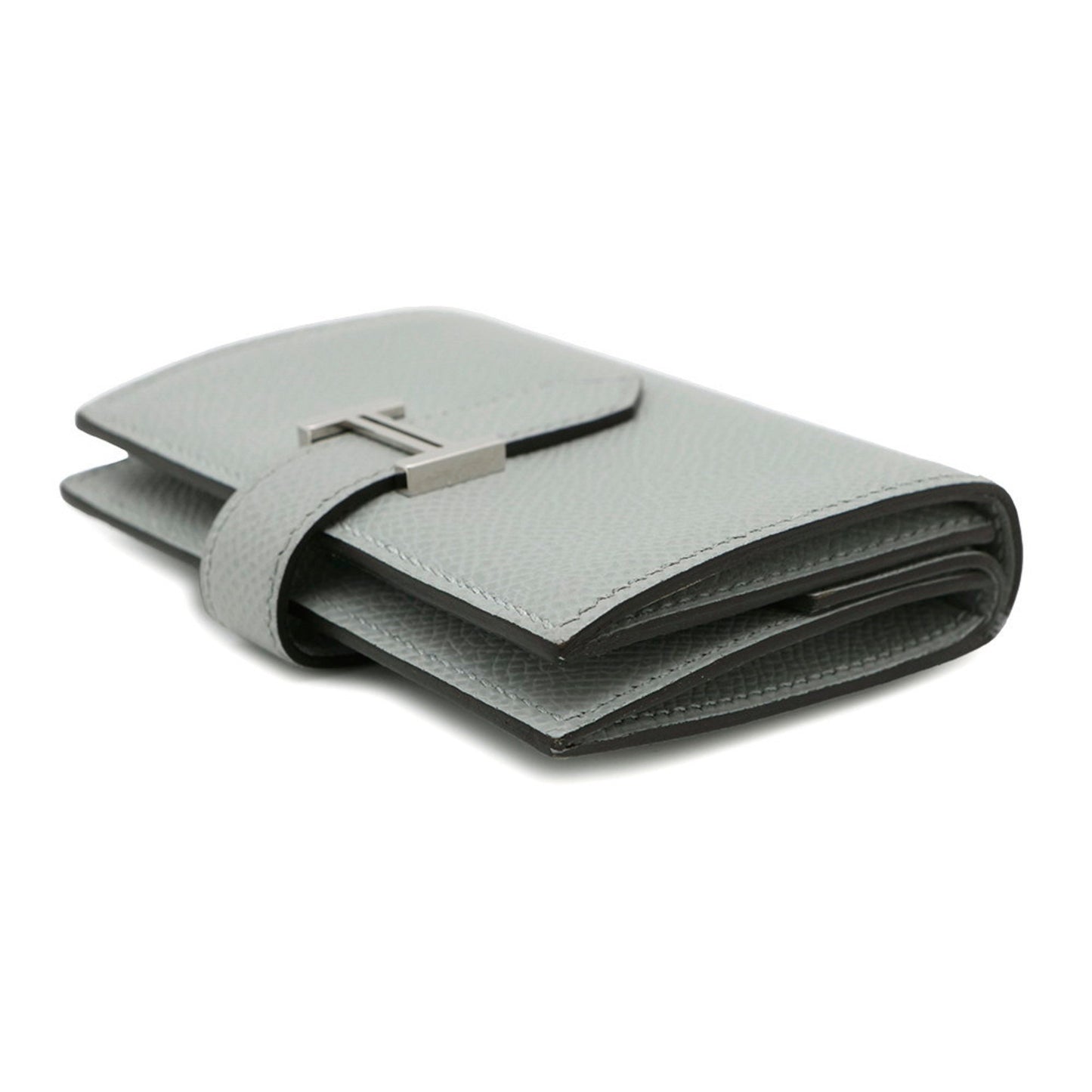 Hermès Béarn, Blue, Leather, wallet