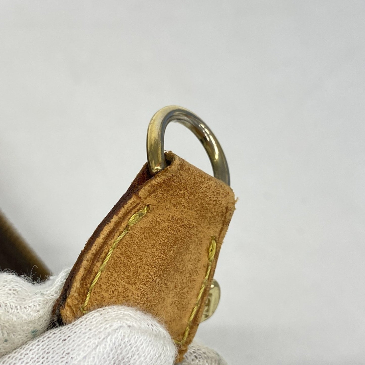 Louis Vuitton Pochette Accessoire, Brown, Canvas, clutch