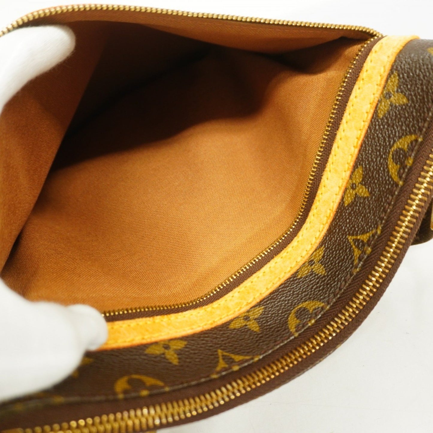 Louis Vuitton Bosphore, Brown, Canvas, shoulder