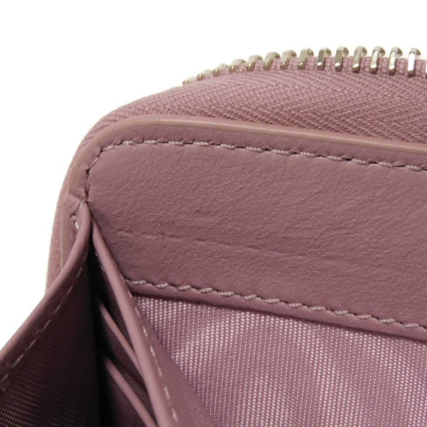 Dior Lady Dior, Purple, Leather, wallet