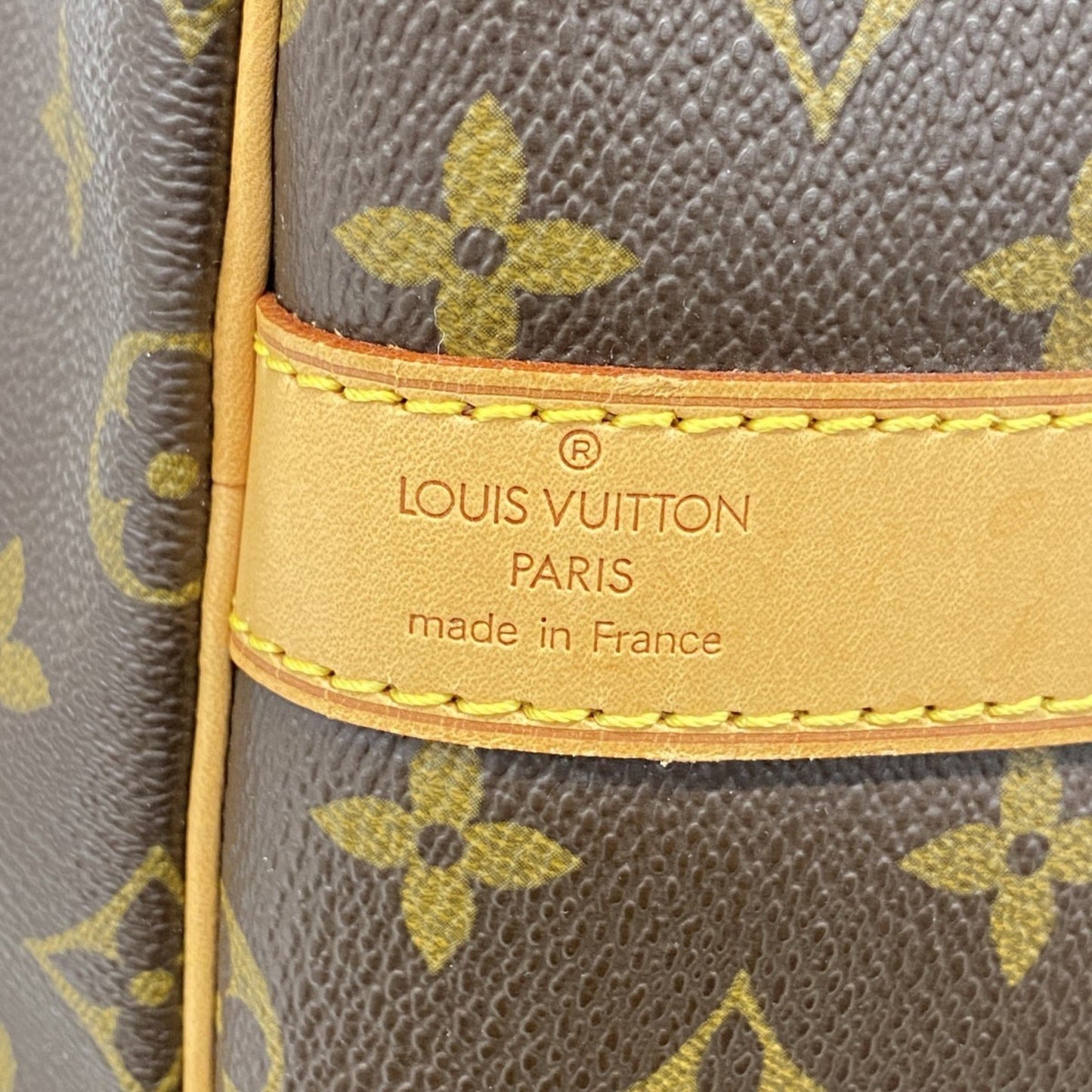 Louis Vuitton Keepall Bandouliere 55, Brown, Canvas, travel