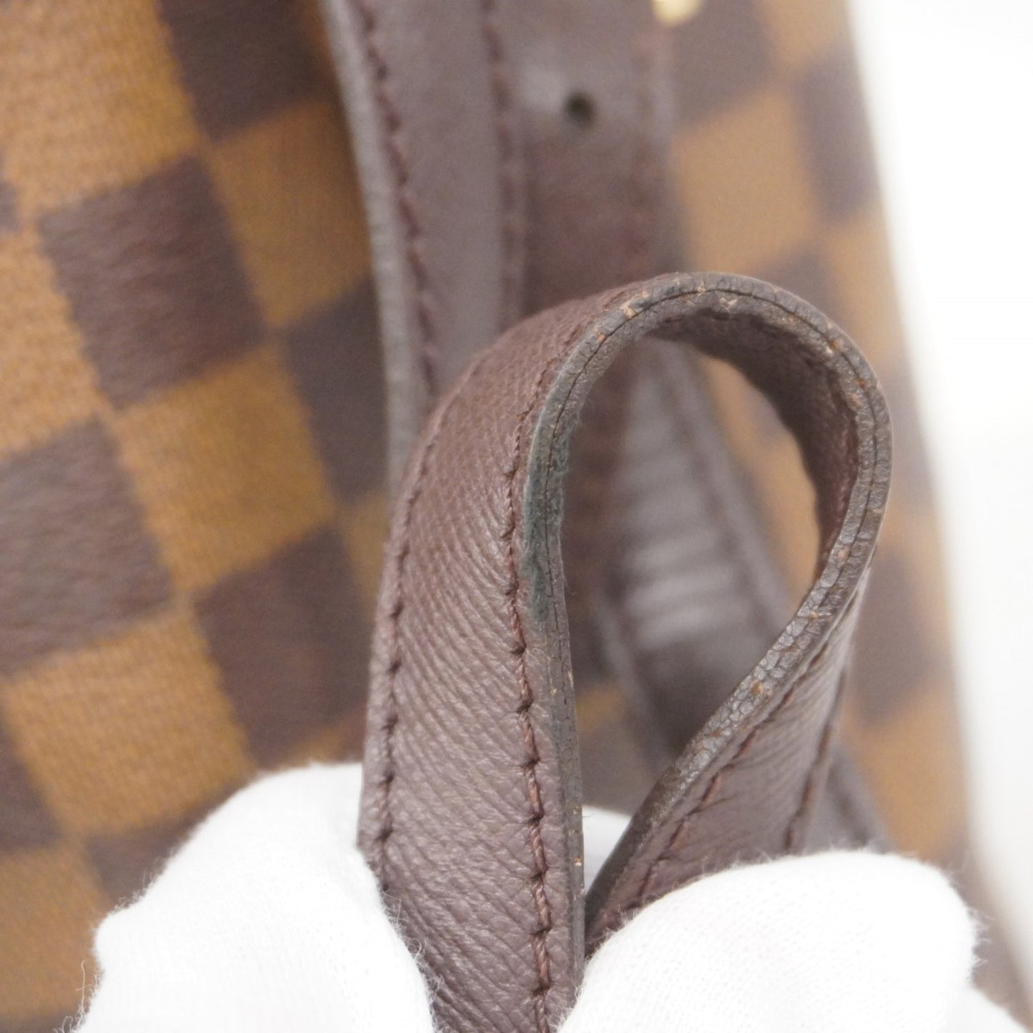 Louis Vuitton Bucket PM, Brown, Canvas, tote