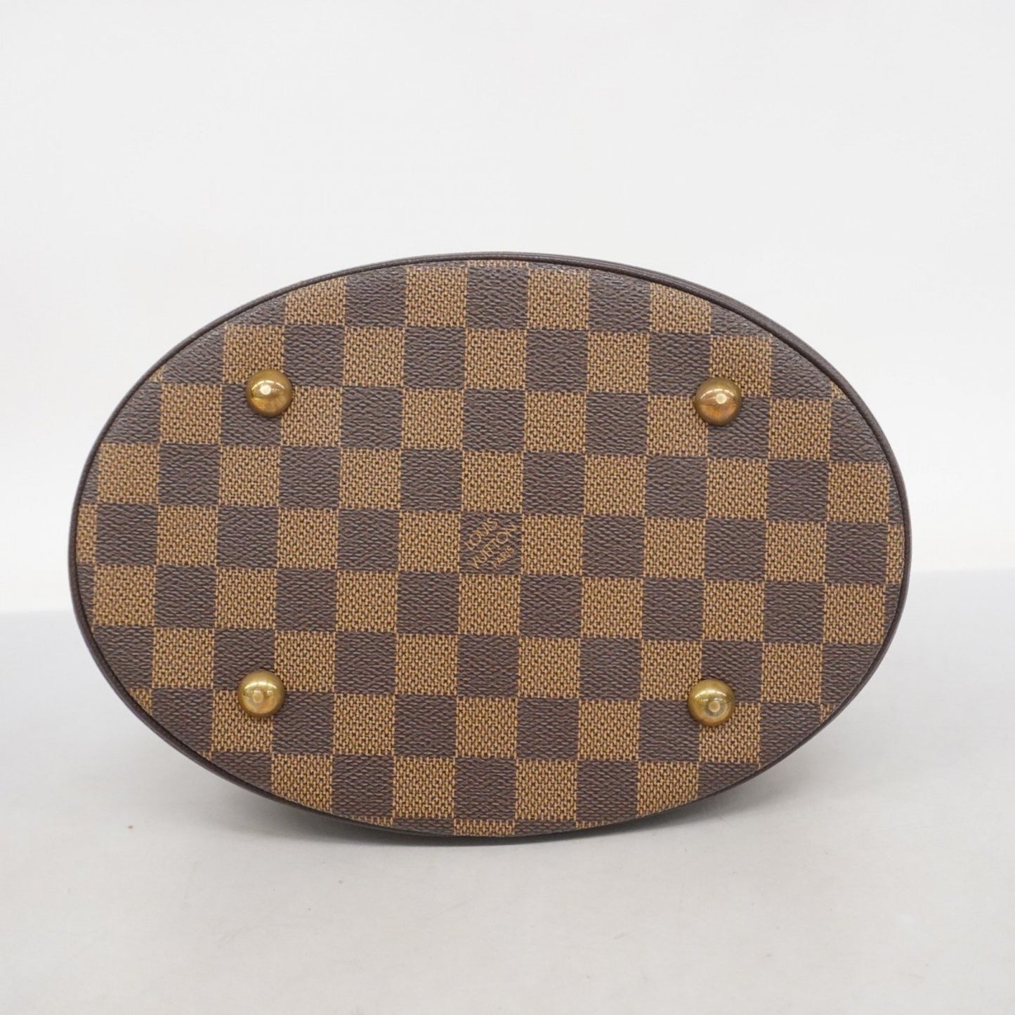Louis Vuitton Bucket PM, Brown, Canvas, tote