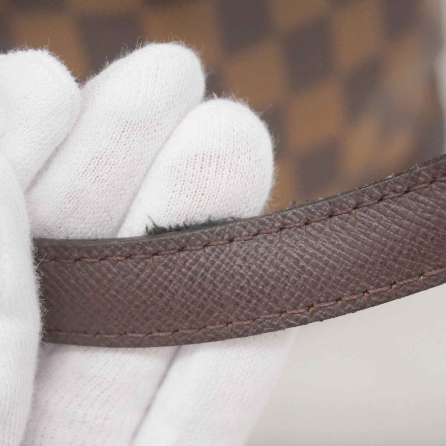 Louis Vuitton Bucket PM, Brown, Canvas, tote