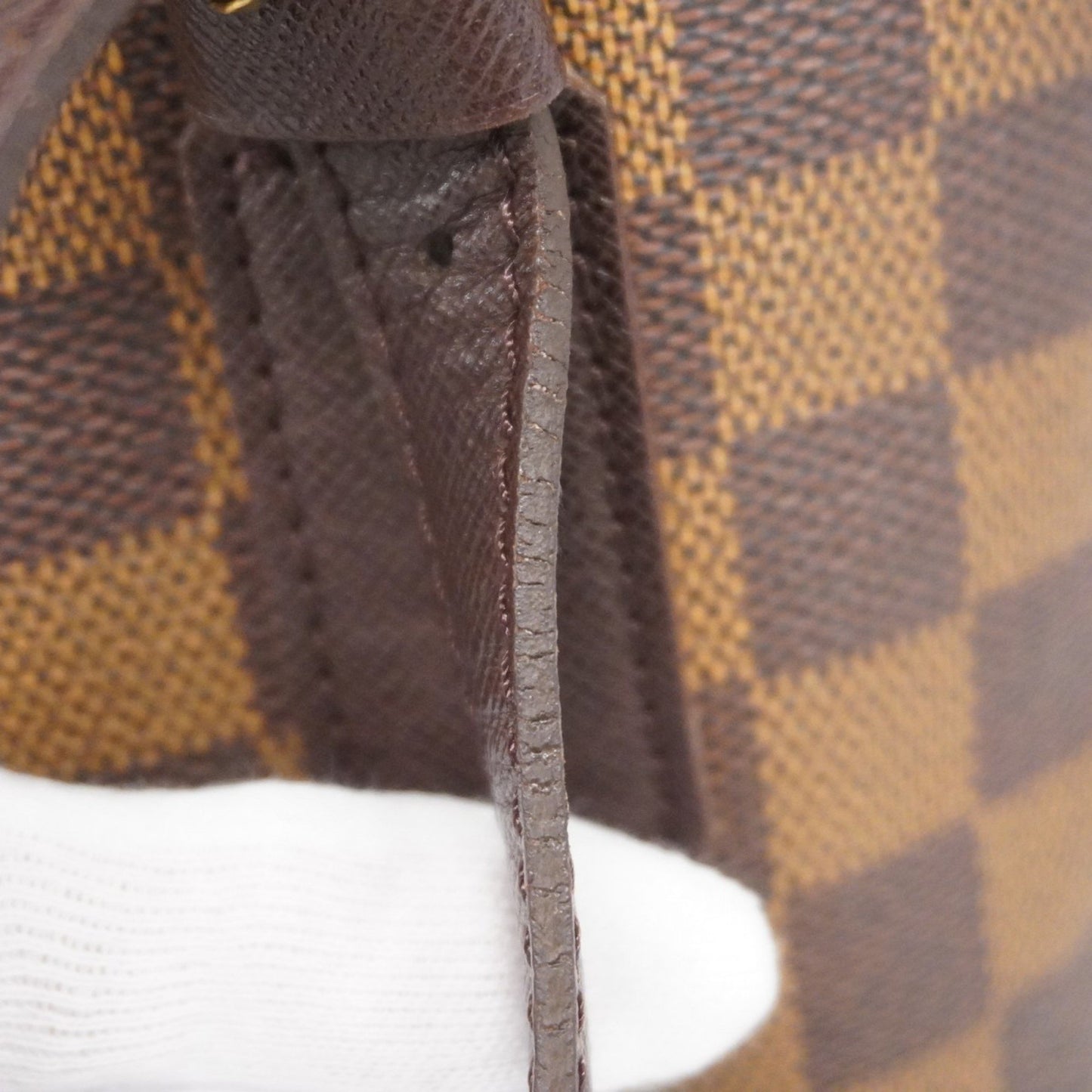 Louis Vuitton Bucket PM, Brown, Canvas, tote