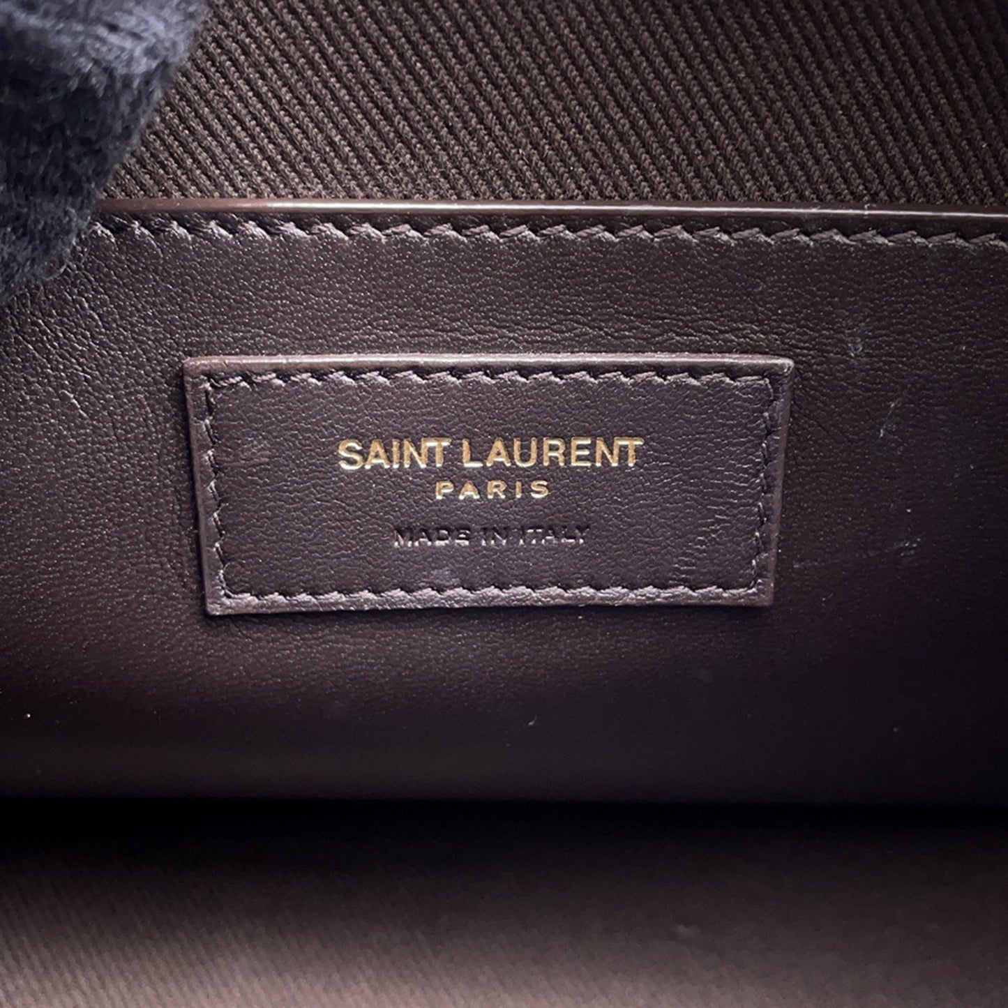Saint Laurent Duffle, Brown, Canvas, handbag