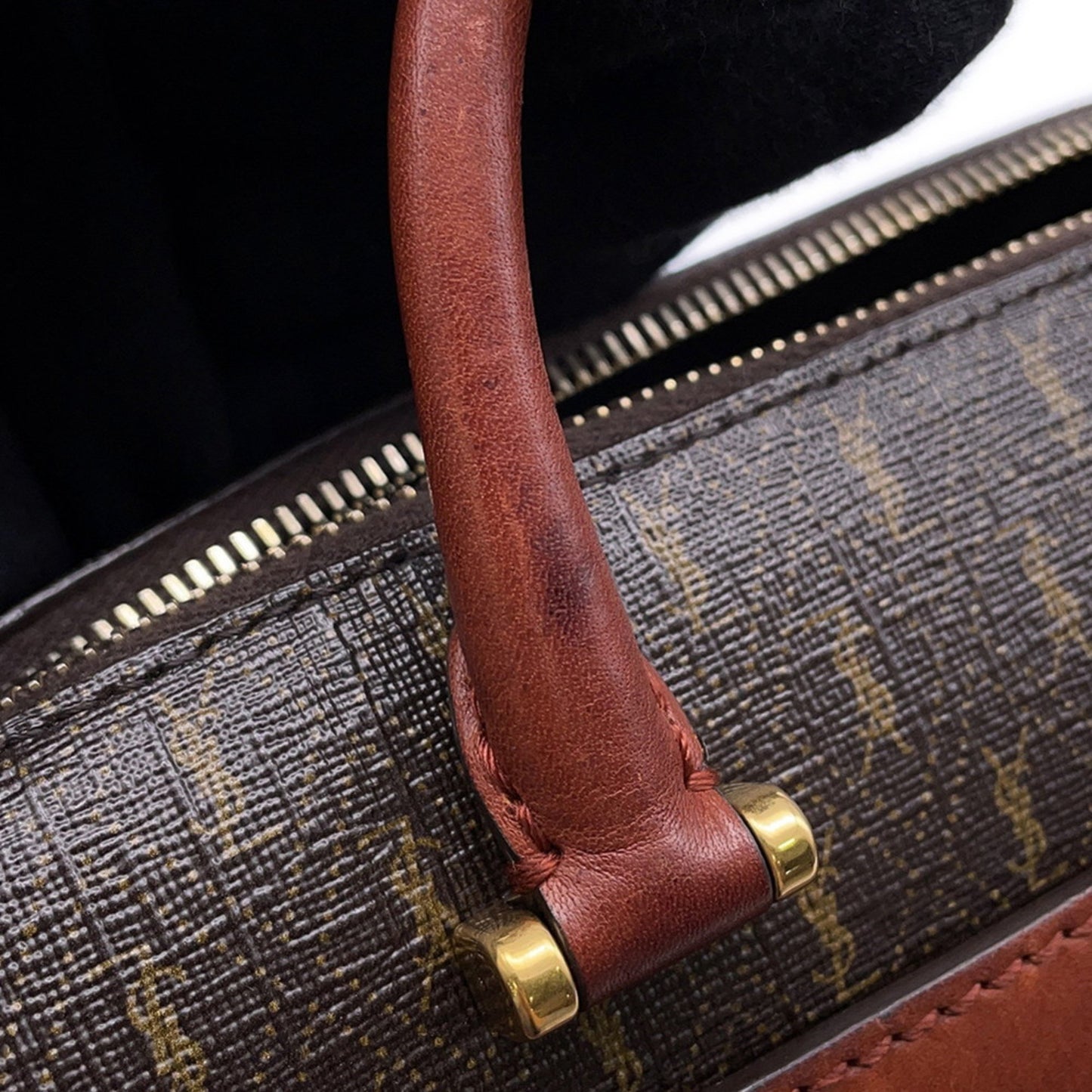 Saint Laurent Duffle, Brown, Canvas, handbag