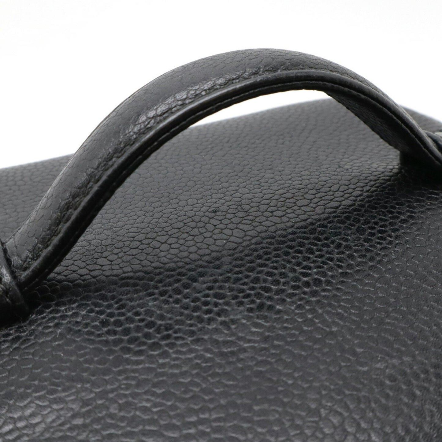 Chanel Vanity, Black, Leather, handbag