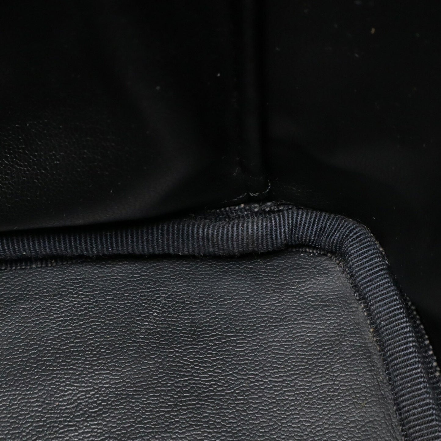 Chanel Vanity, Black, Leather, handbag