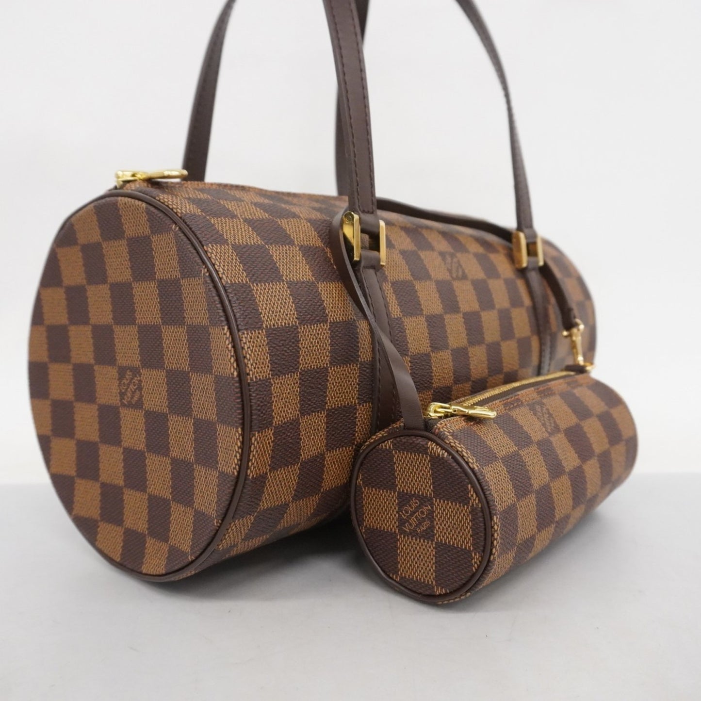 Louis Vuitton Papillon 30, Brown, Canvas, handbag