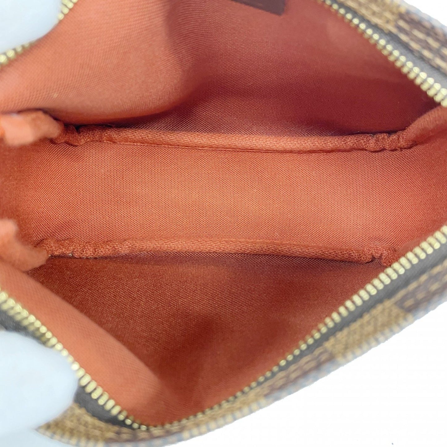 Louis Vuitton Trousse makeup, Brown, Canvas, wallet