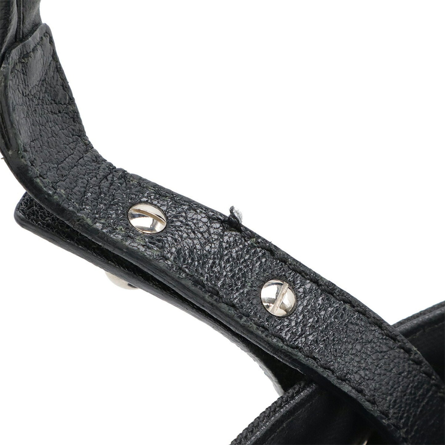Chanel Biarritz, Black, "CANVAS, LEATHER", handbag