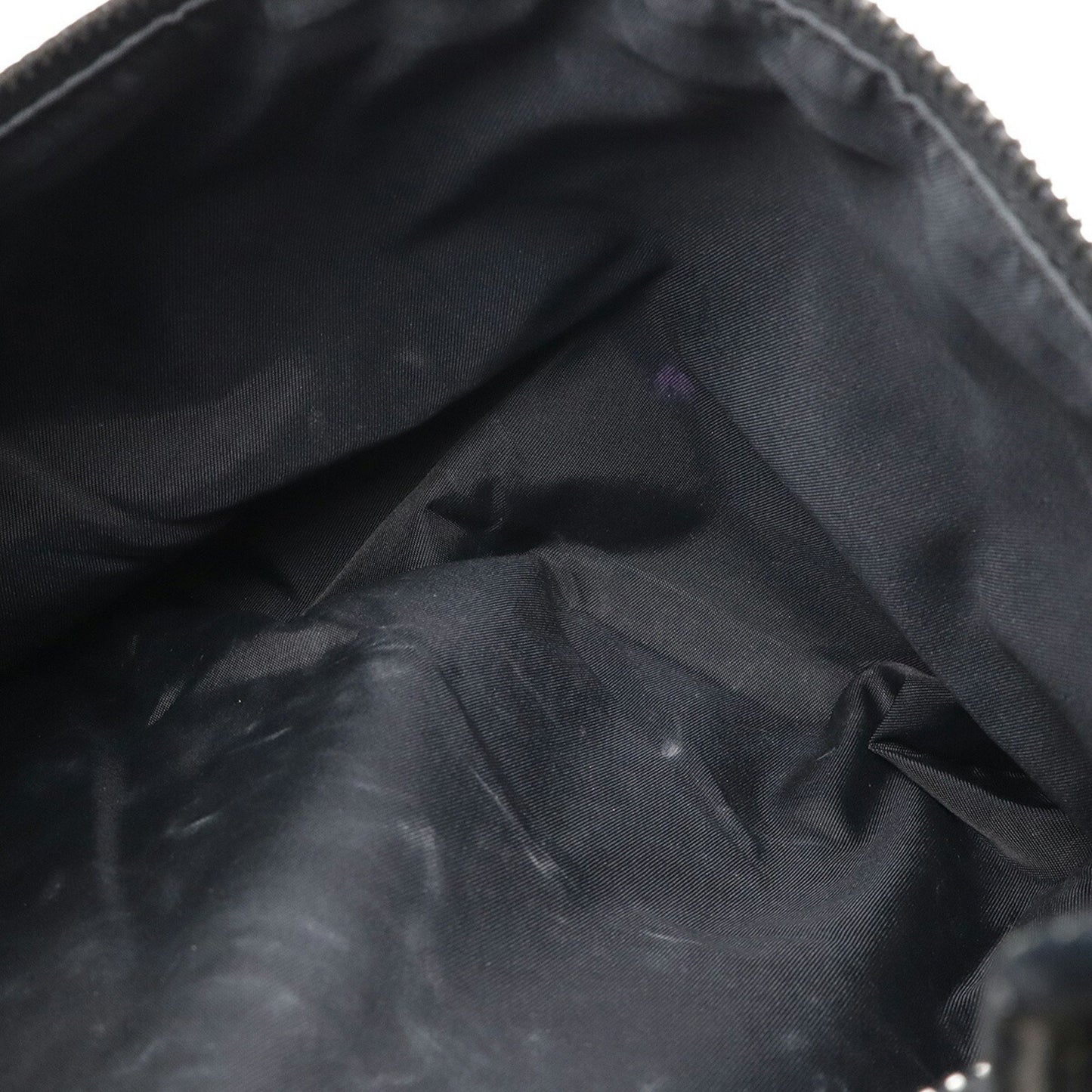 Chanel Biarritz, Black, "CANVAS, LEATHER", handbag