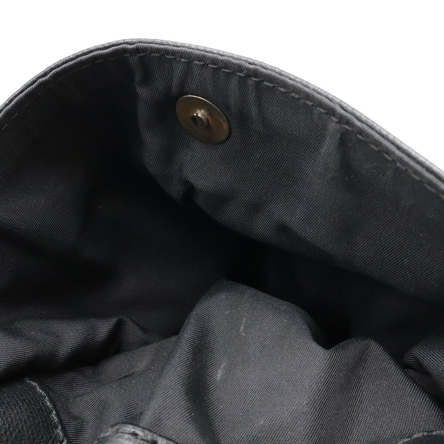 Chanel Biarritz, Black, "CANVAS, LEATHER", handbag