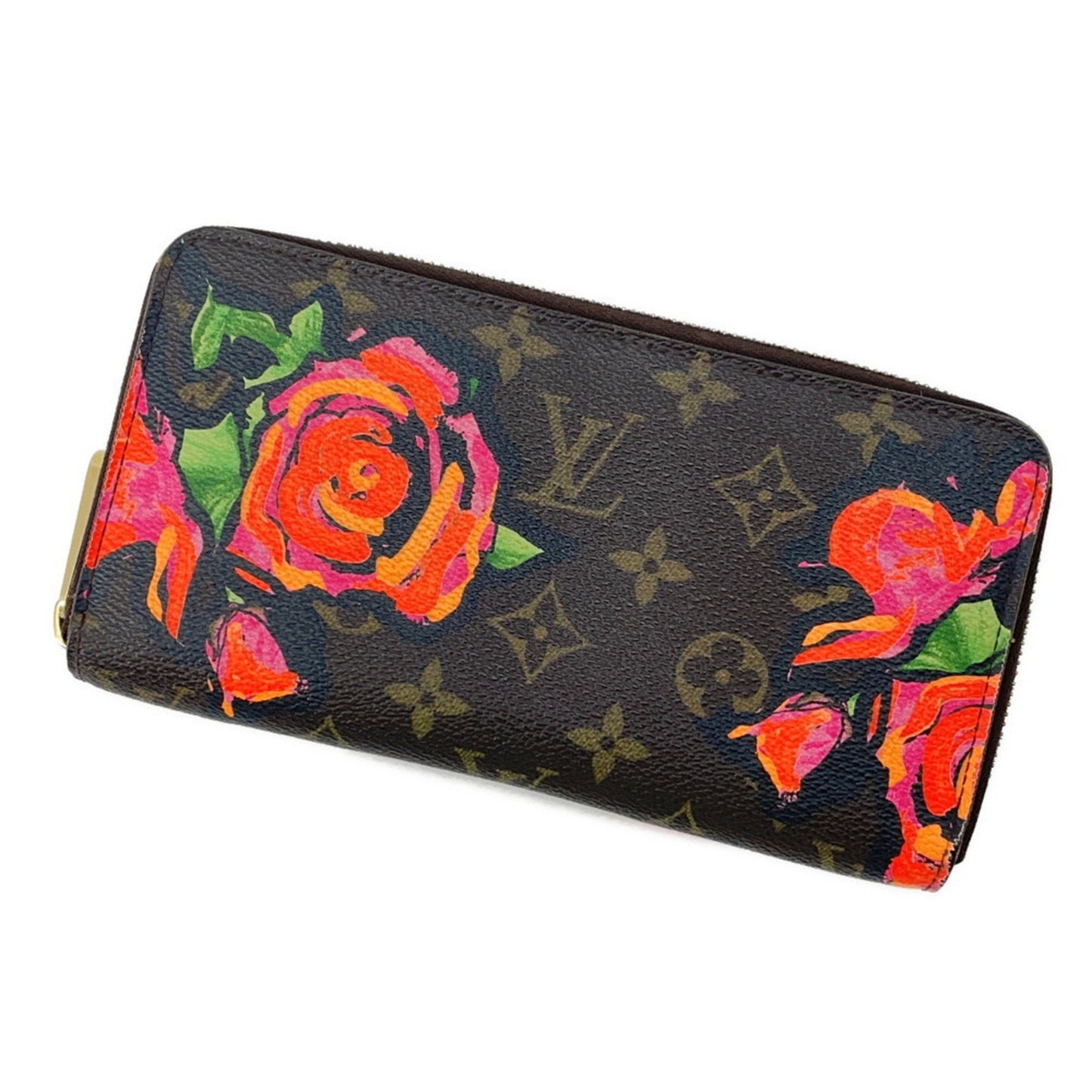 Louis Vuitton Zippy wallet, Brown, Canvas, wallet