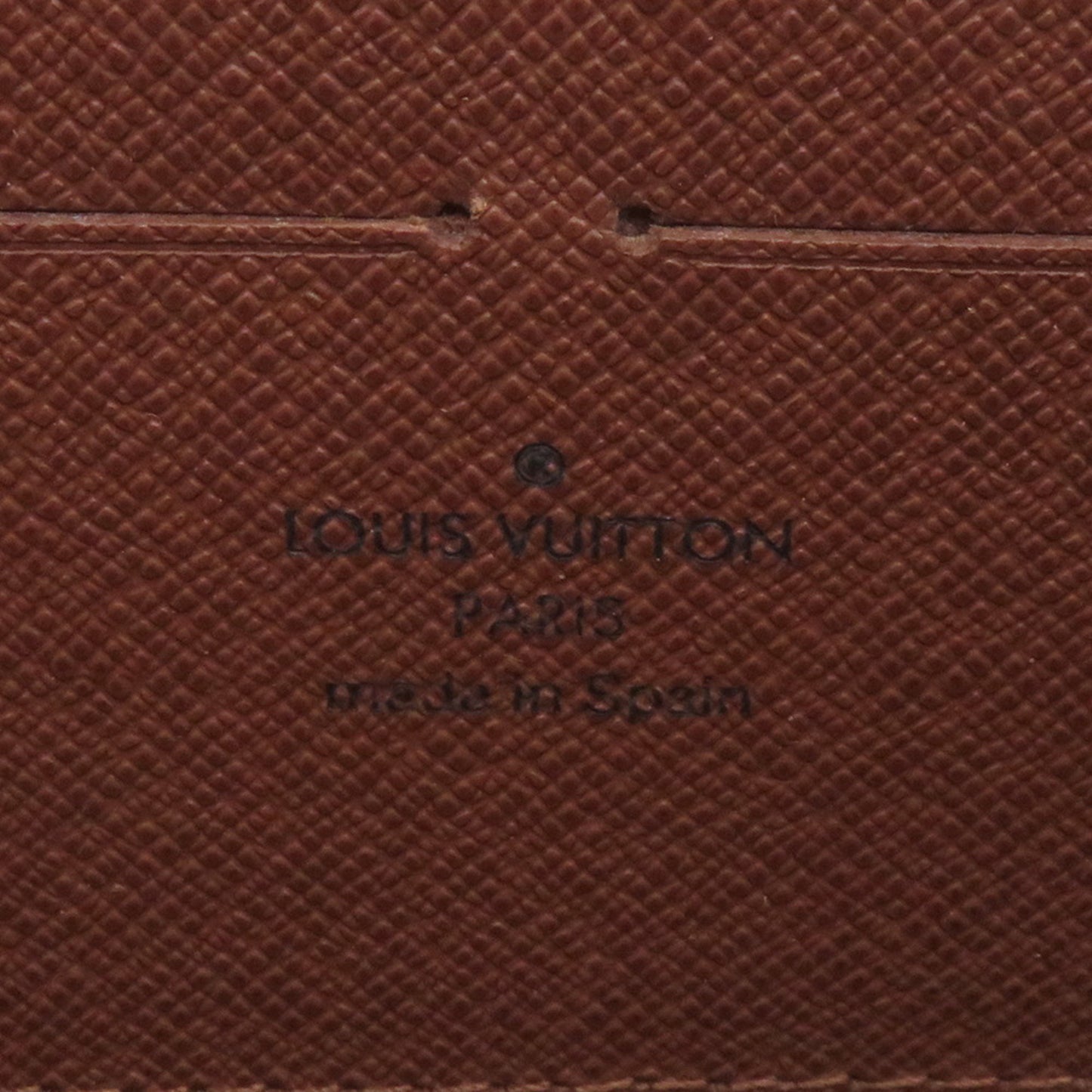 Louis Vuitton Zippy wallet, Brown, Canvas, wallet