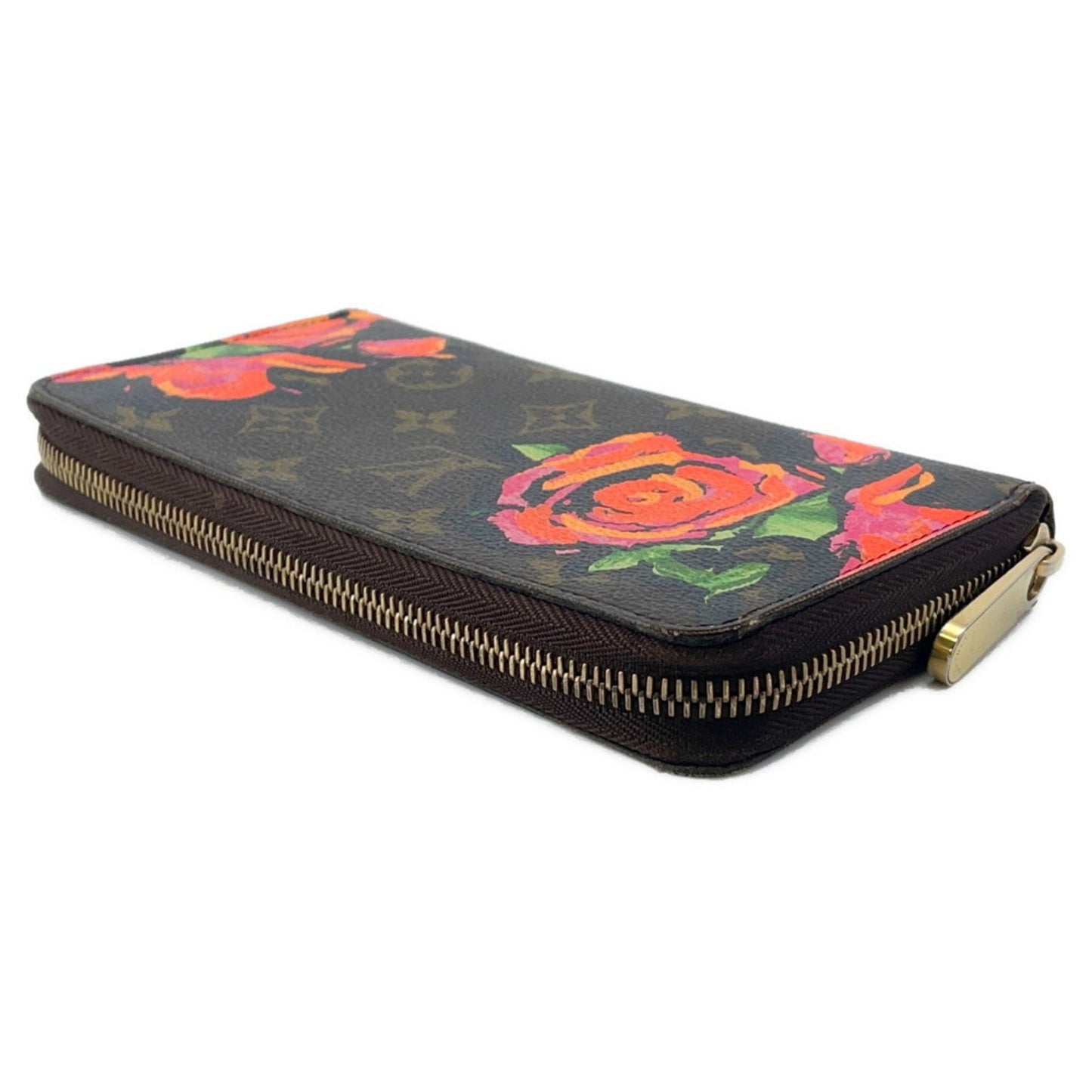 Louis Vuitton Zippy wallet, Brown, Canvas, wallet