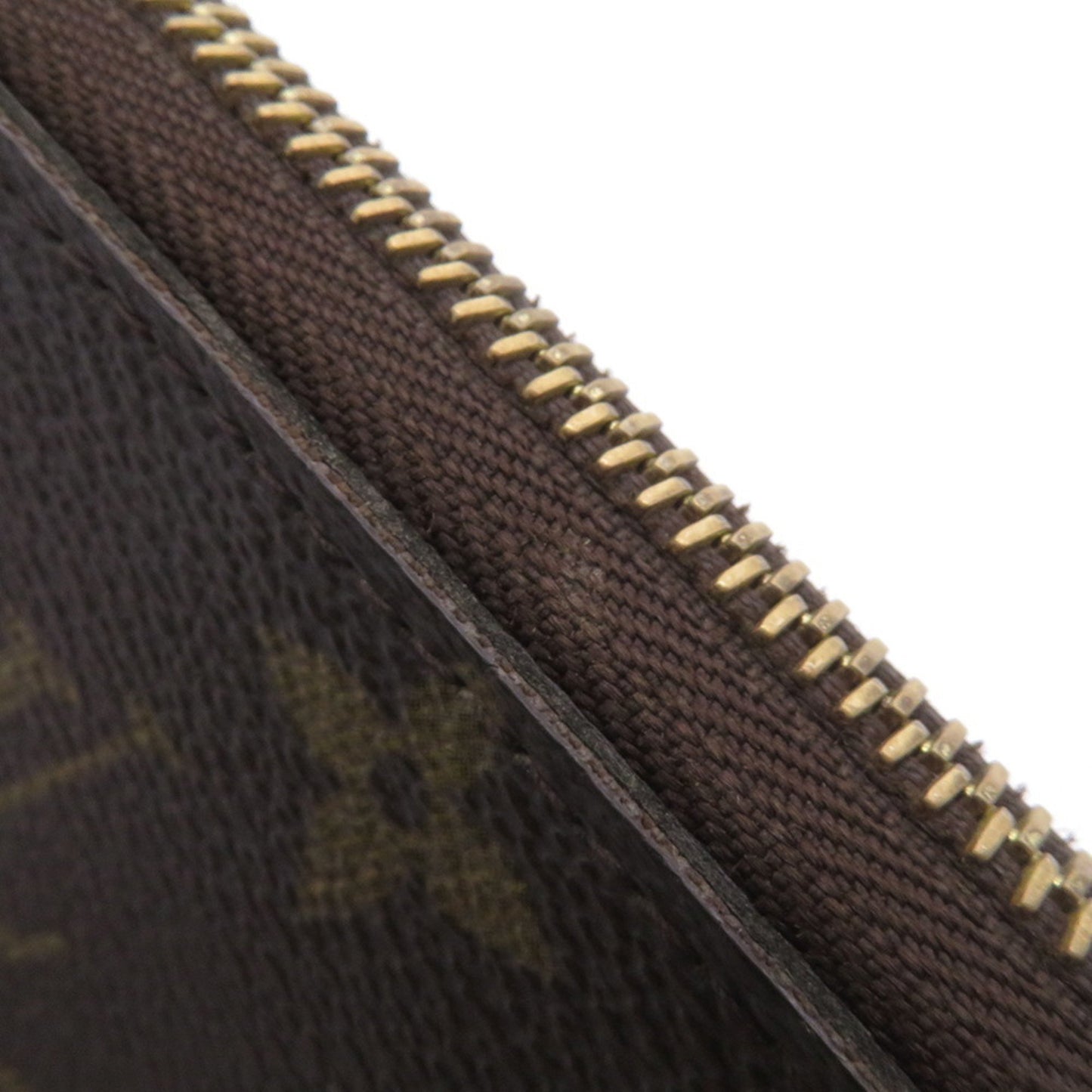 Louis Vuitton Zippy wallet, Brown, Canvas, wallet