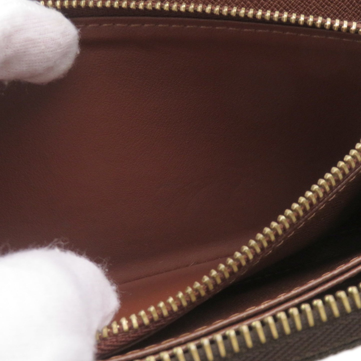Louis Vuitton Zippy wallet, Brown, Canvas, wallet