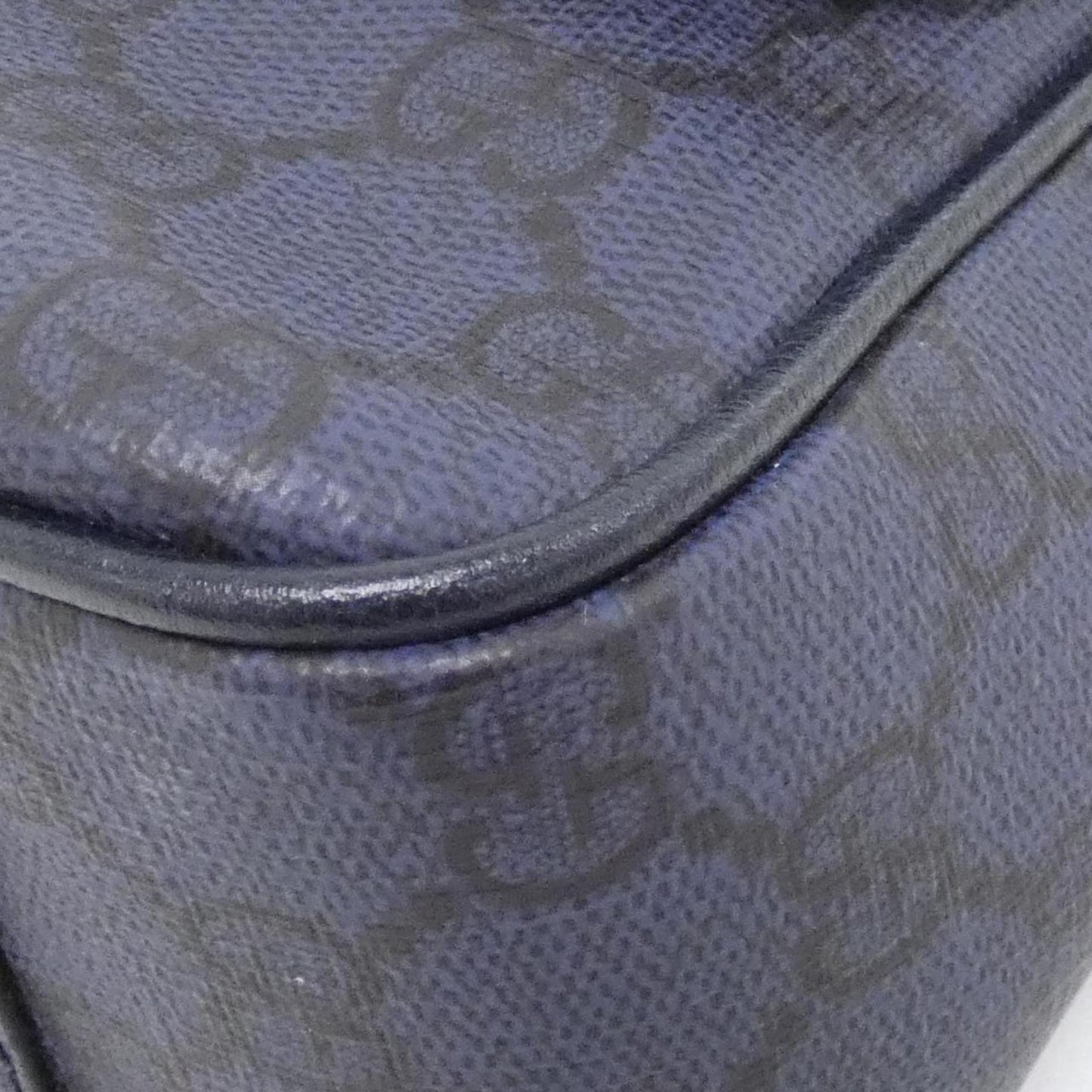 Gucci GG Marmont, Blue, Canvas, shoulder