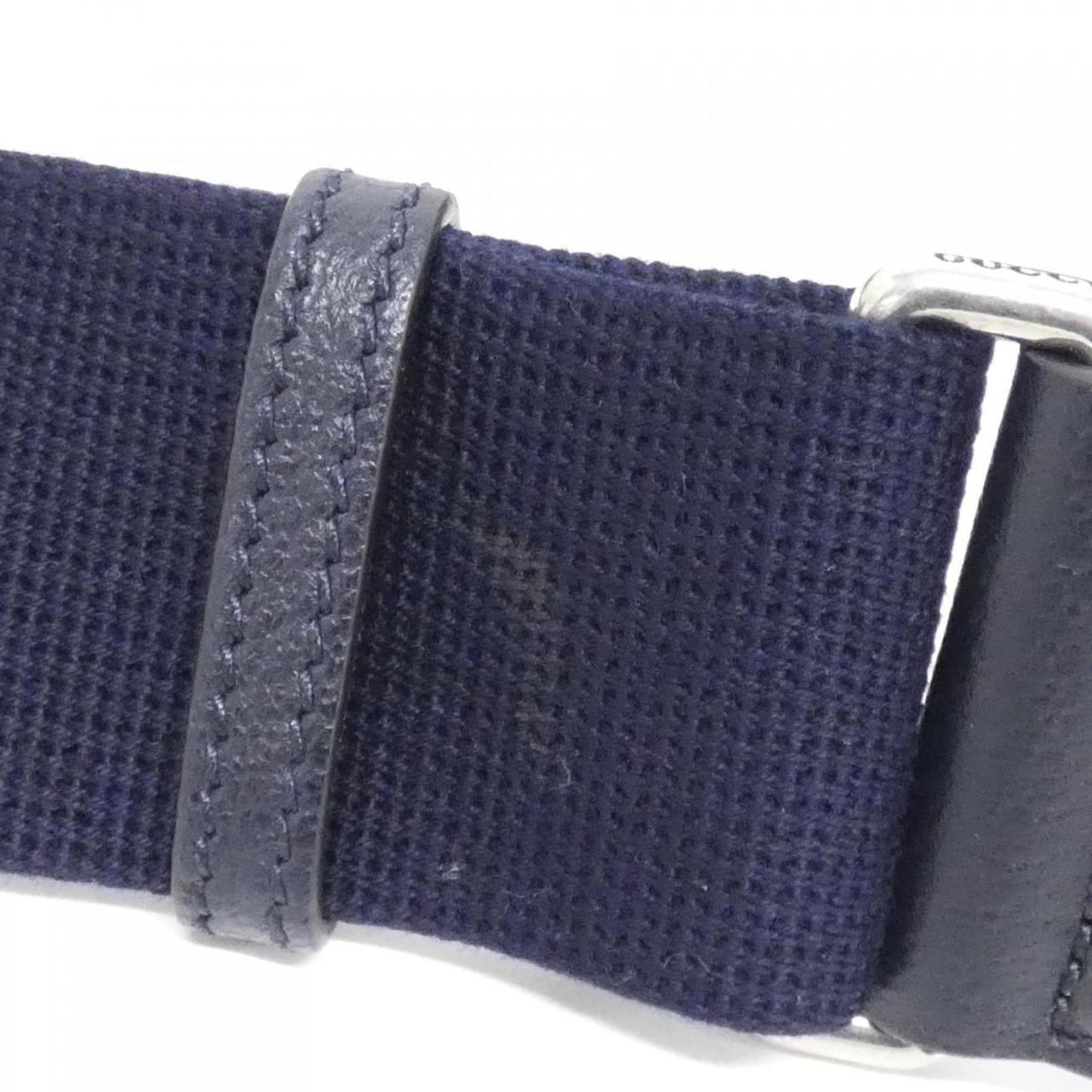 Gucci GG Marmont, Blue, Canvas, shoulder