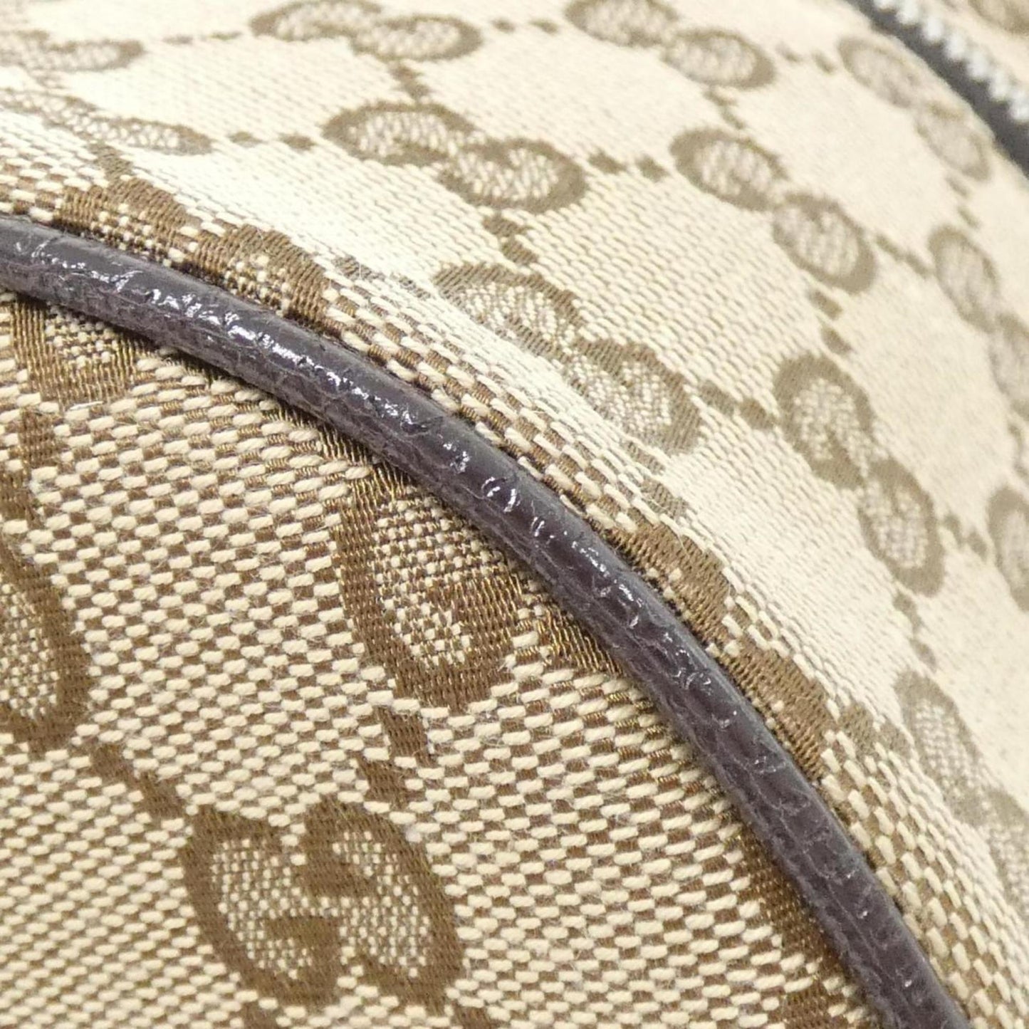 Gucci GG canvas, "BEIGE, BROWN", Canvas, clutch