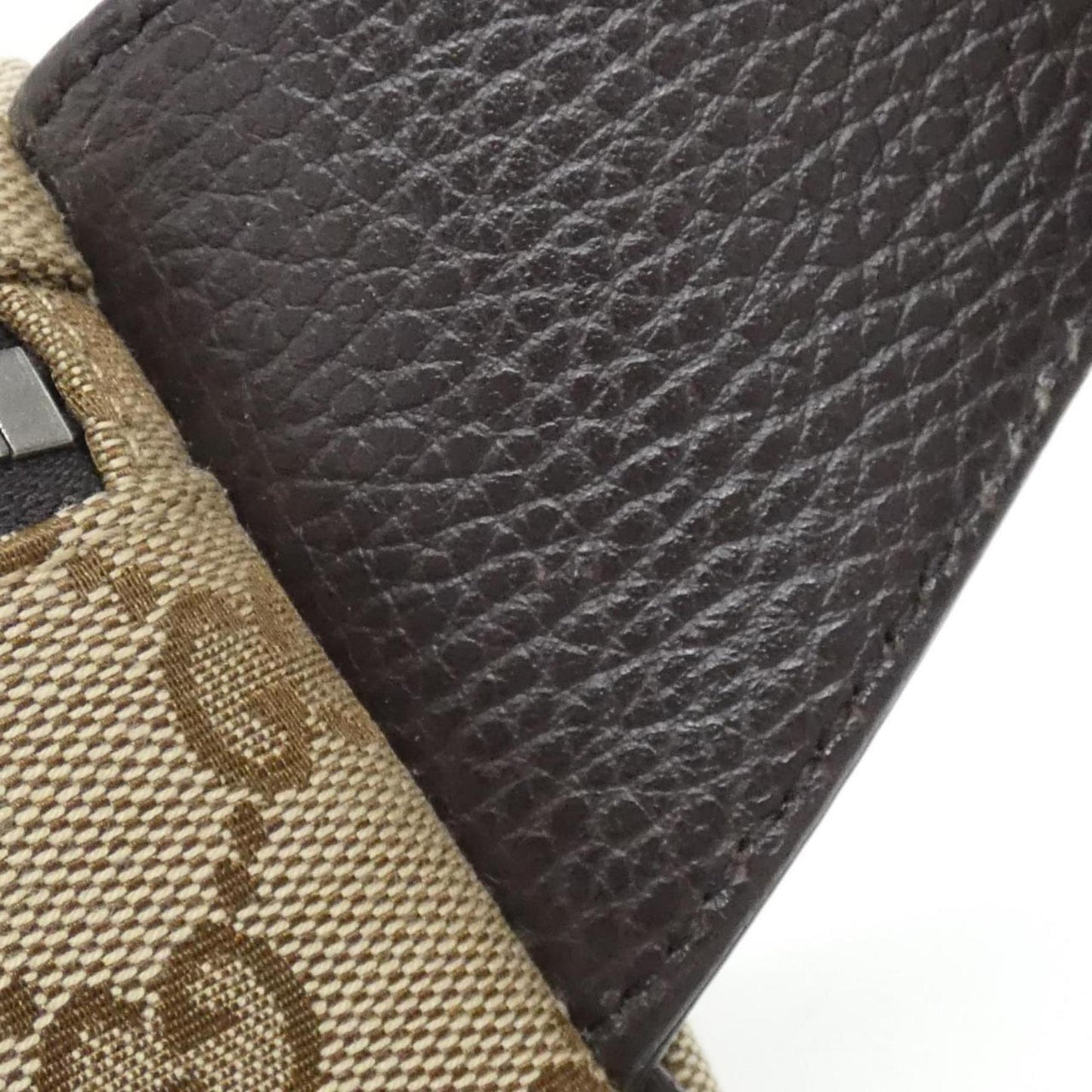 Gucci GG canvas, "BEIGE, BROWN", Canvas, clutch