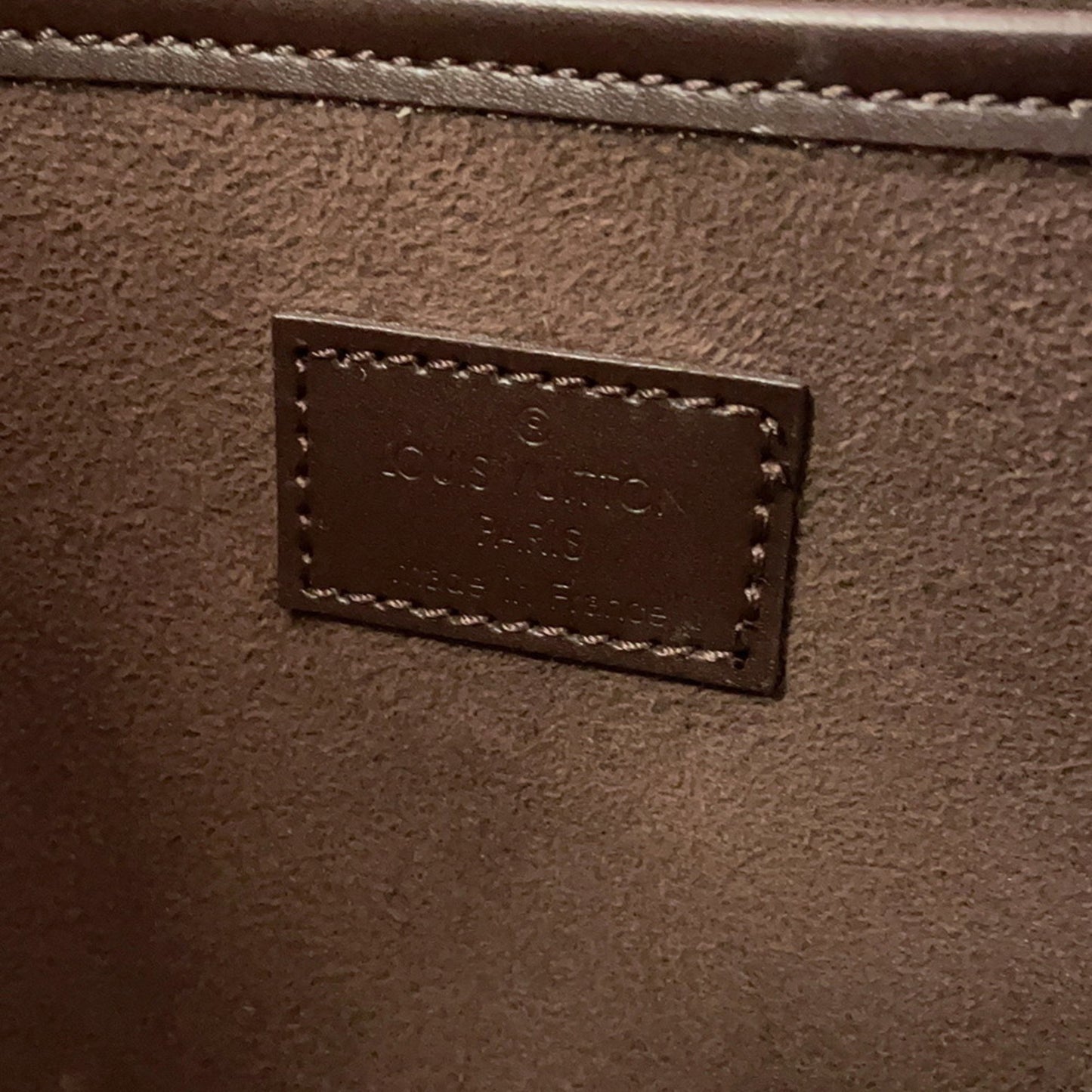 Louis Vuitton Noctambule, Brown, Leather, tote