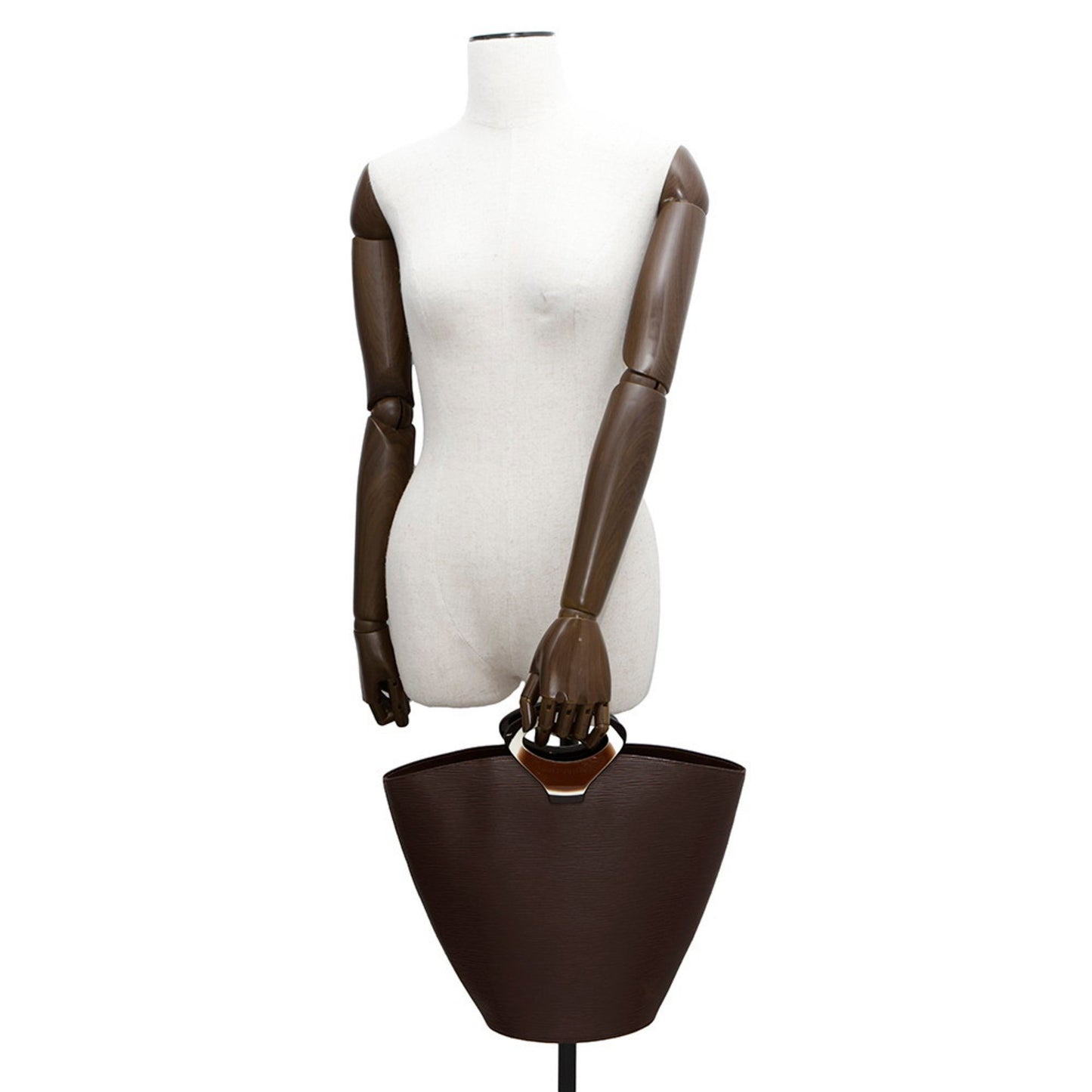 Louis Vuitton Noctambule, Brown, Leather, tote