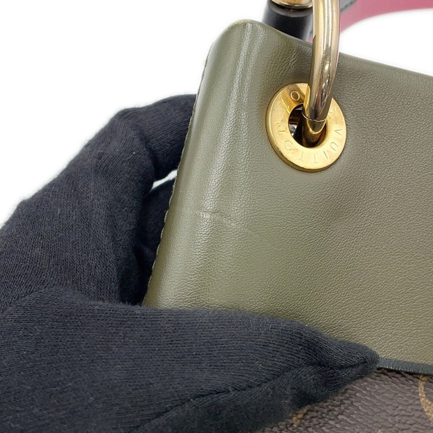 Louis Vuitton Tuileries, Brown, Canvas, shoulder