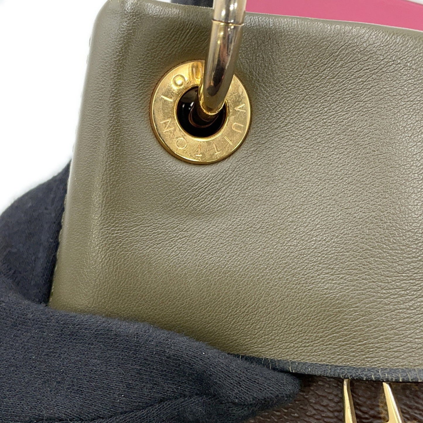 Louis Vuitton Tuileries, Brown, Canvas, shoulder