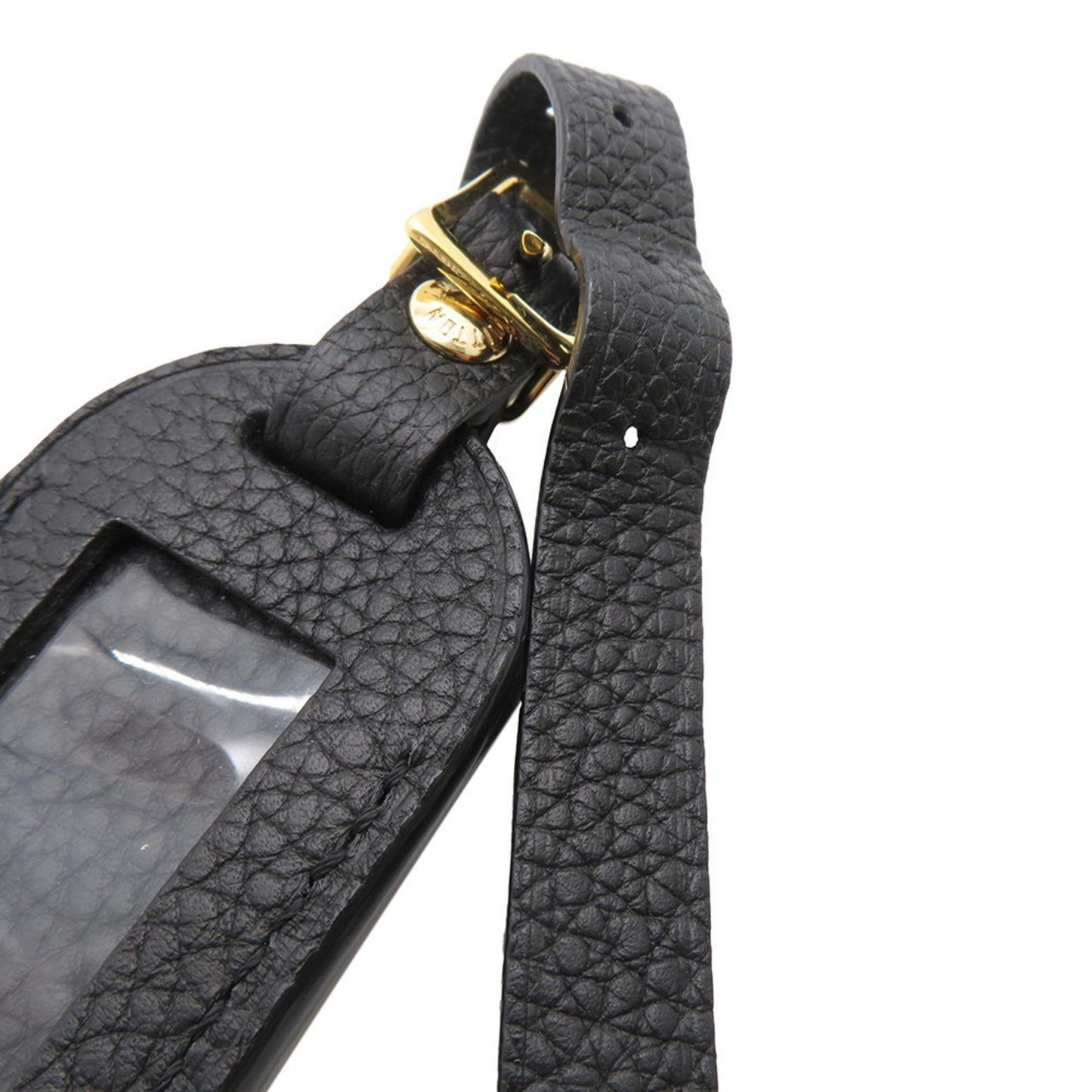 Louis Vuitton Milla, Black, Leather, handbag