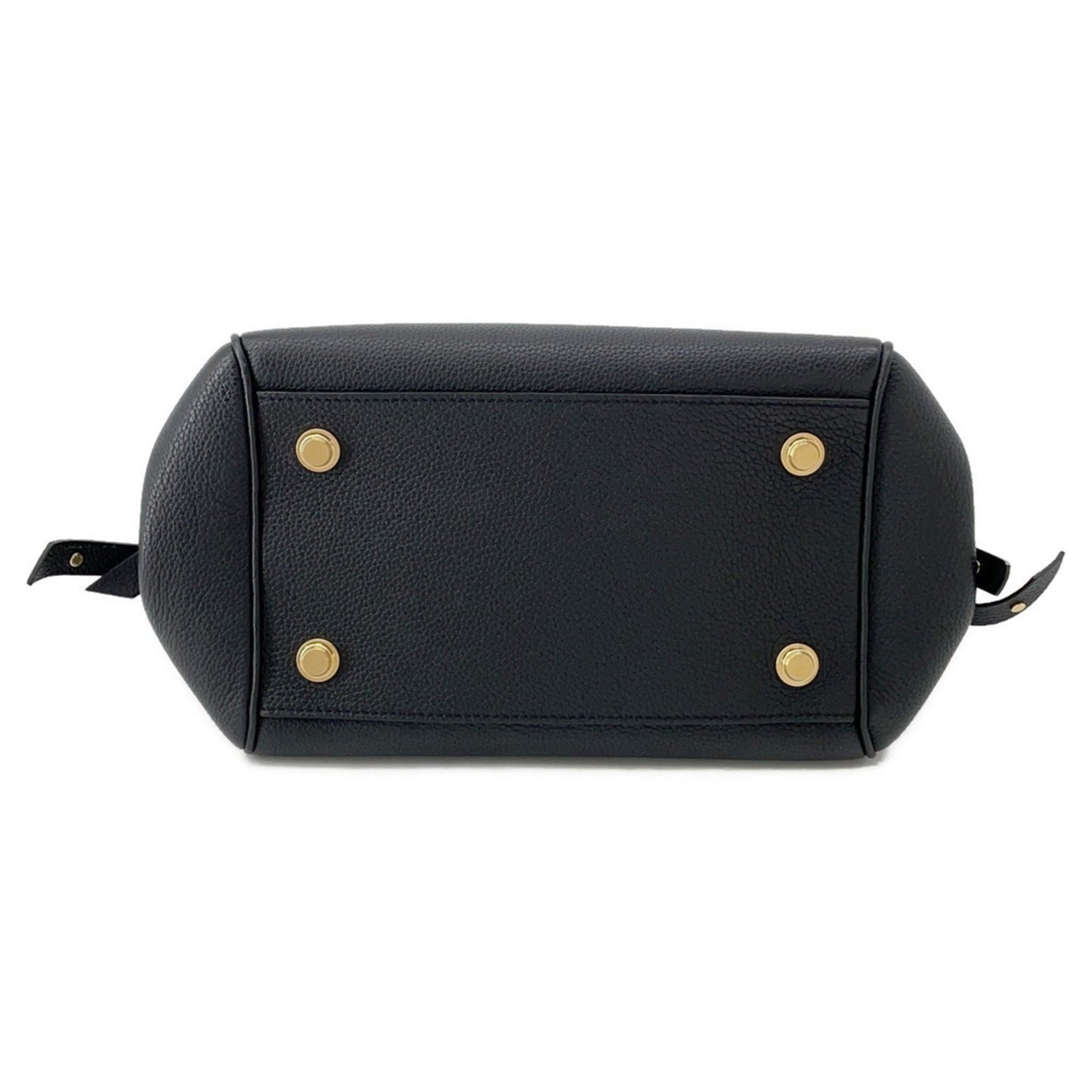 Louis Vuitton Milla, Black, Leather, handbag