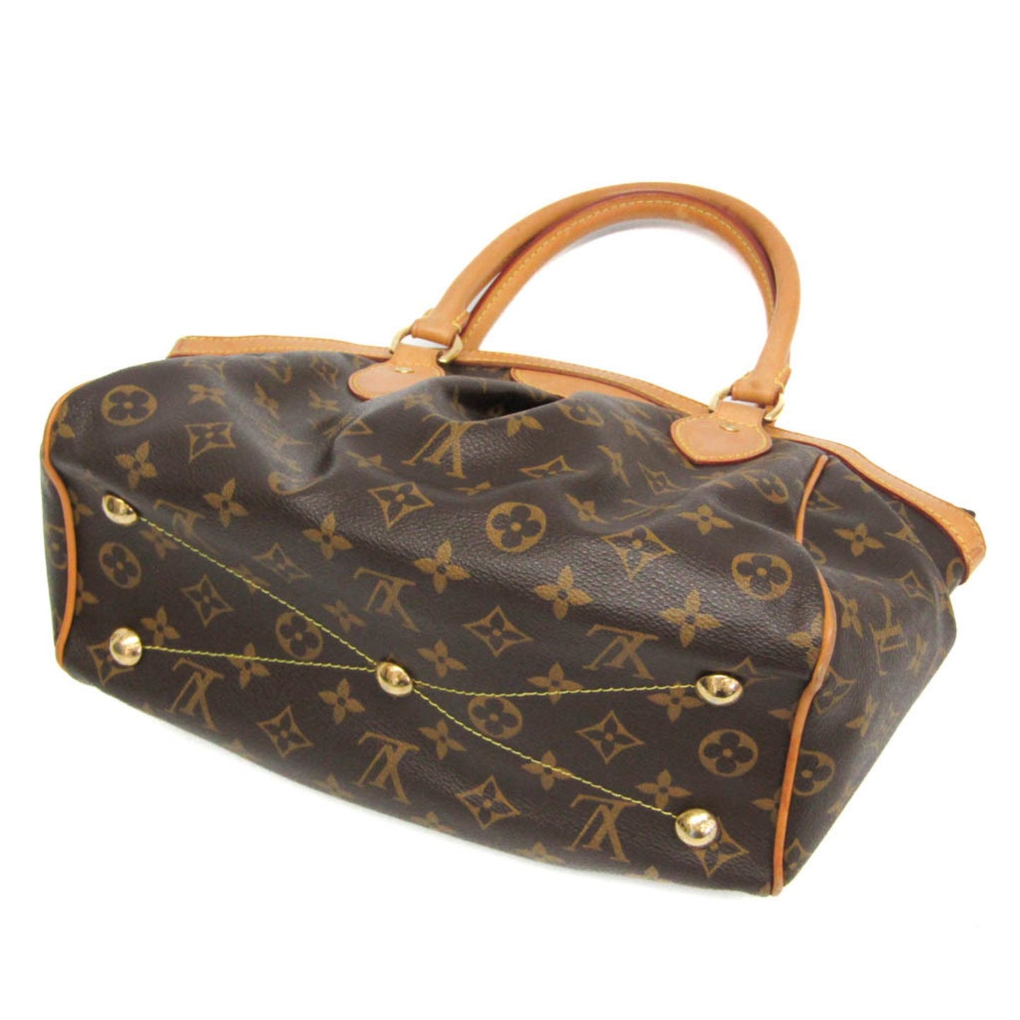 Louis Vuitton Tivoli, Brown, Canvas, handbag