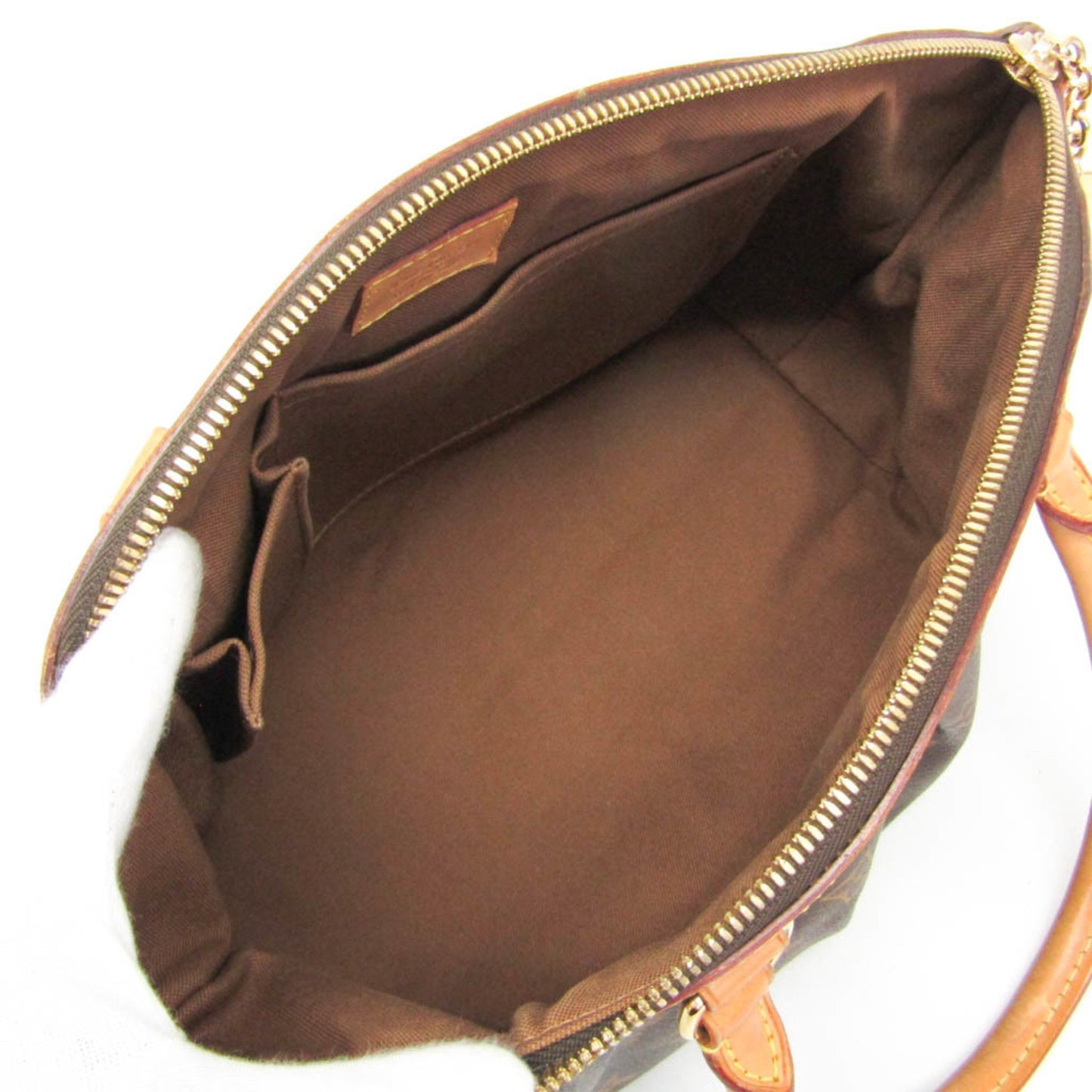 Louis Vuitton Tivoli, Brown, Canvas, handbag