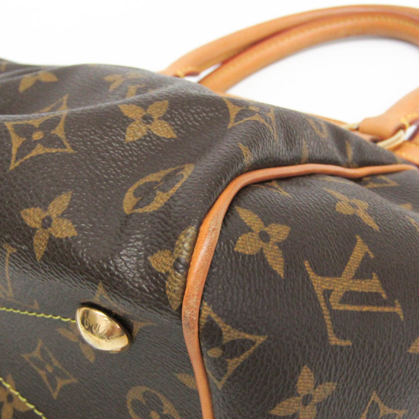Louis Vuitton Tivoli, Brown, Canvas, handbag
