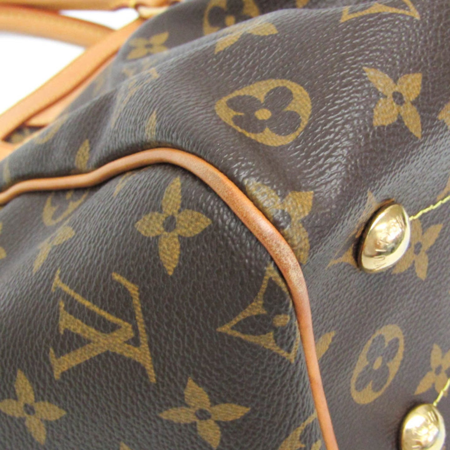 Louis Vuitton Tivoli, Brown, Canvas, handbag