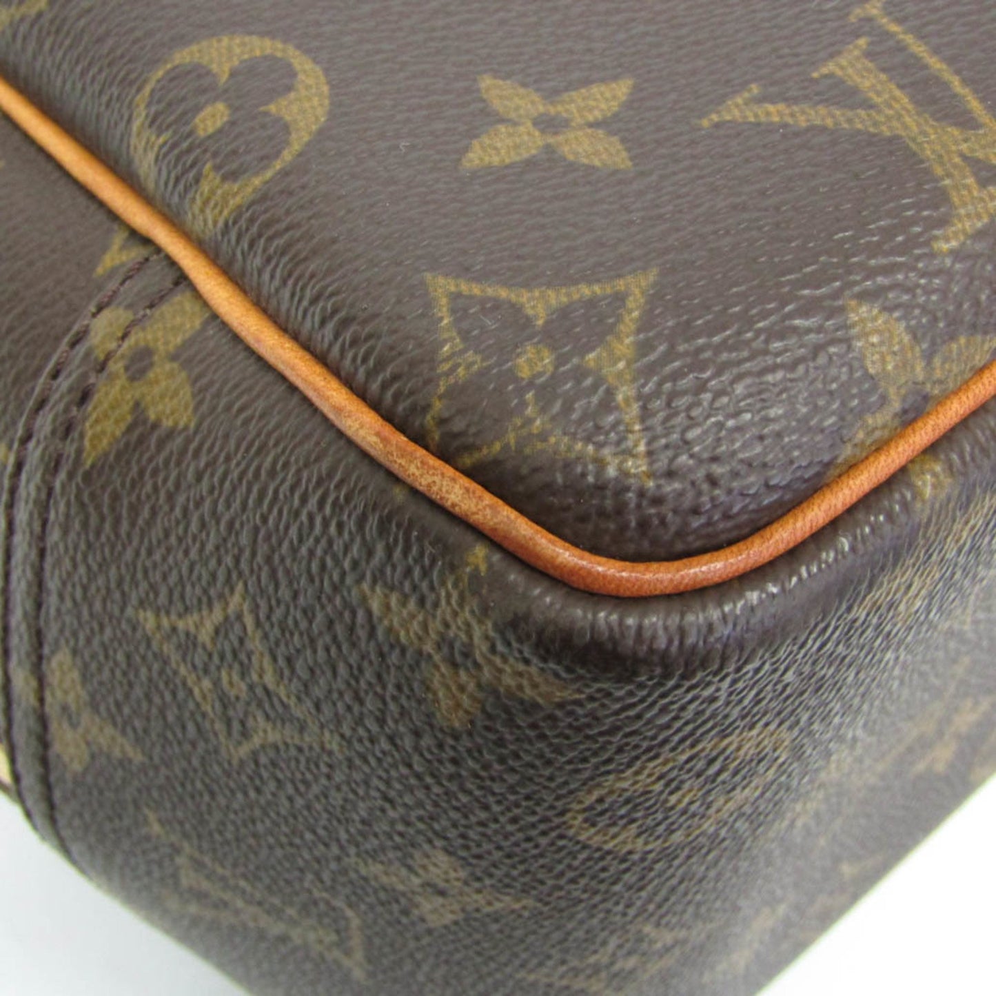 Louis Vuitton Deauville, Brown, Canvas, handbag
