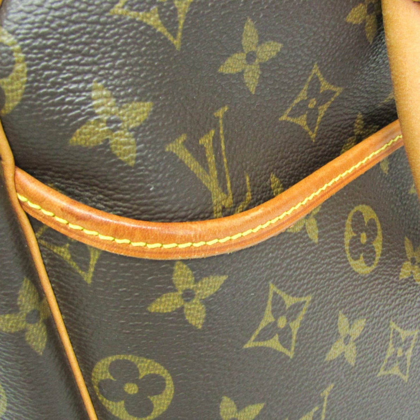 Louis Vuitton Deauville, Brown, Canvas, handbag