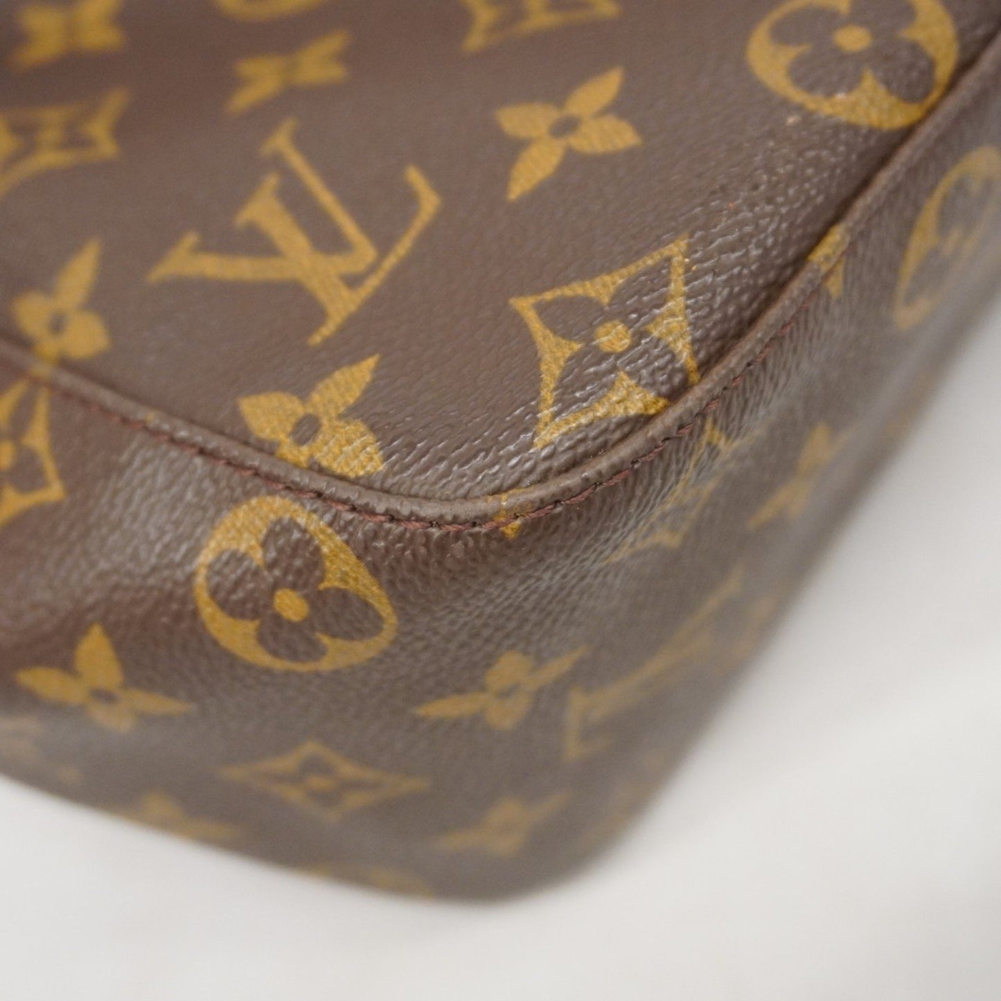 Louis Vuitton Looping GM, Brown, Canvas, shoulder