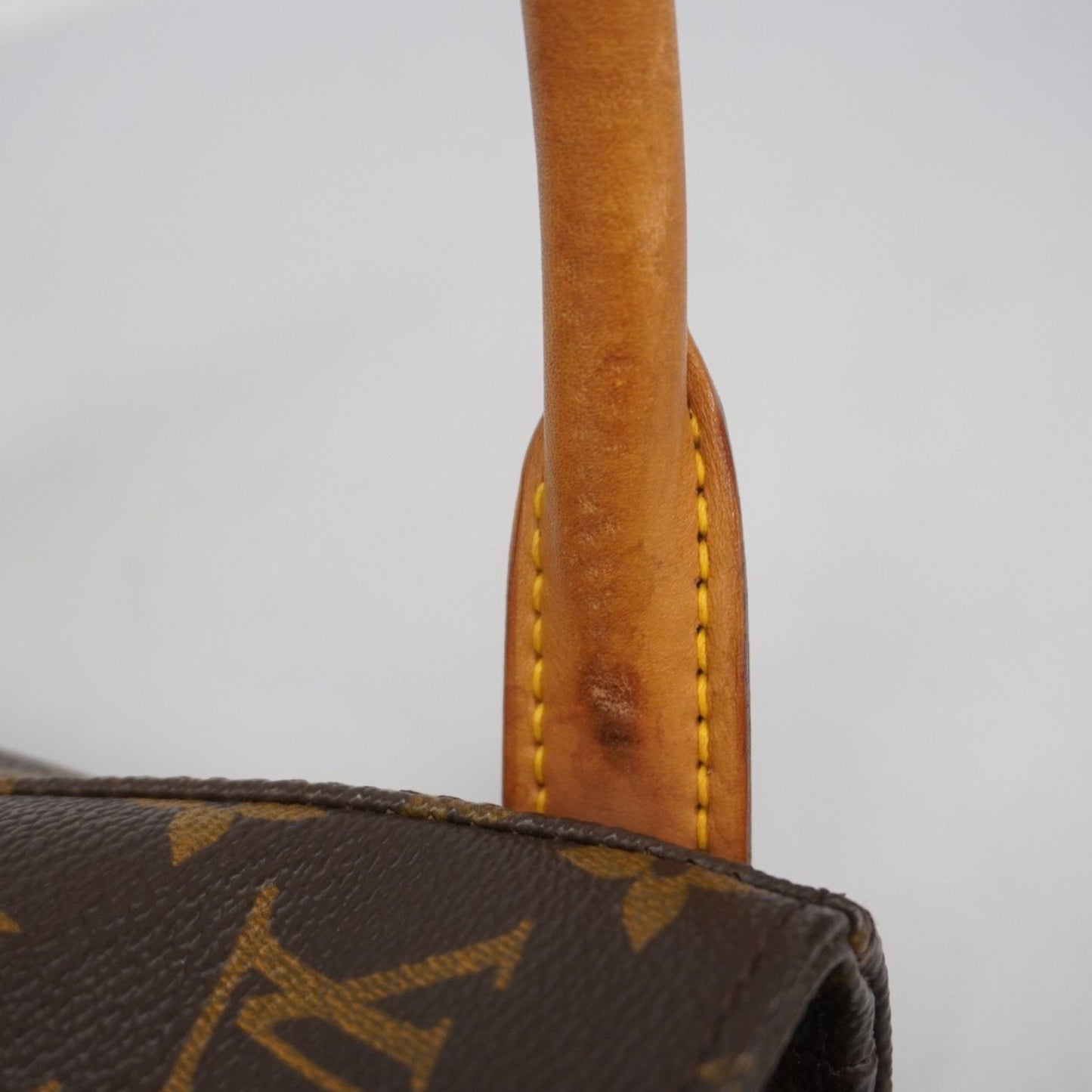 Louis Vuitton Looping GM, Brown, Canvas, shoulder