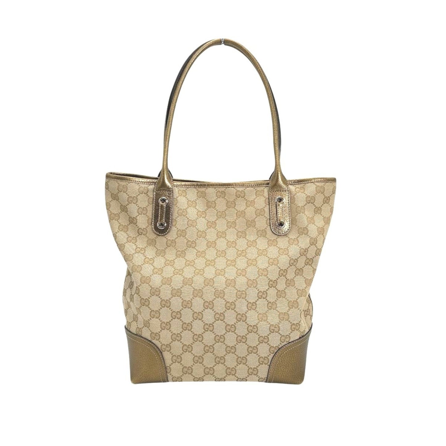 Gucci Princy, Beige, Canvas, shoulder